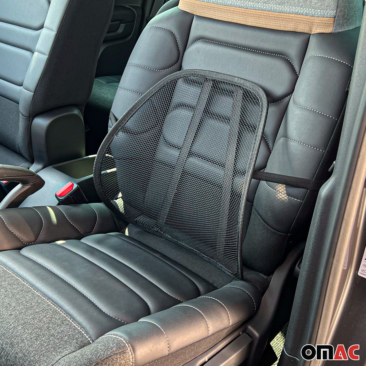 10x Lower Back Support Black Mesh Fits Office Car Seat Chair Suite - Image 2