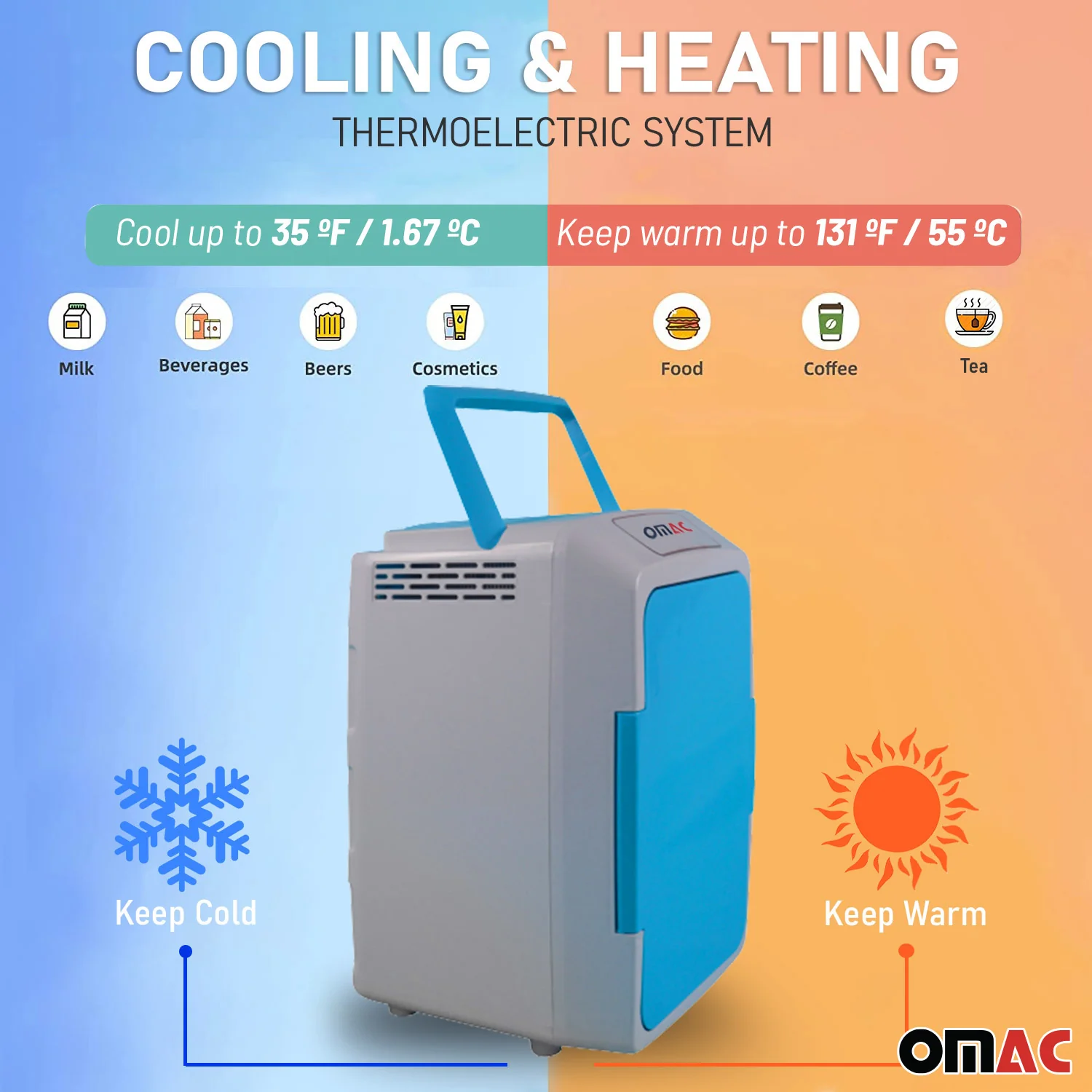 12L Portable Cooler and Warmer Car Refrigerator Outdoor 12V Mini Camping Fridge - Image 5