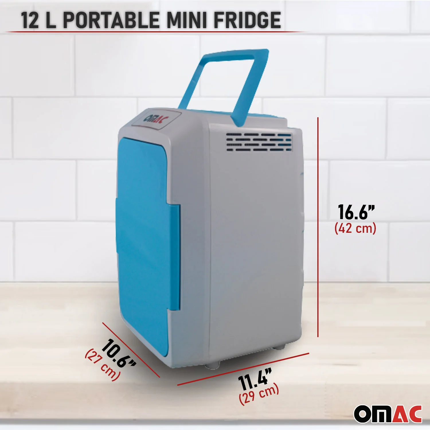 12L Portable Cooler and Warmer Car Refrigerator Outdoor 12V Mini Camping Fridge - Image 6