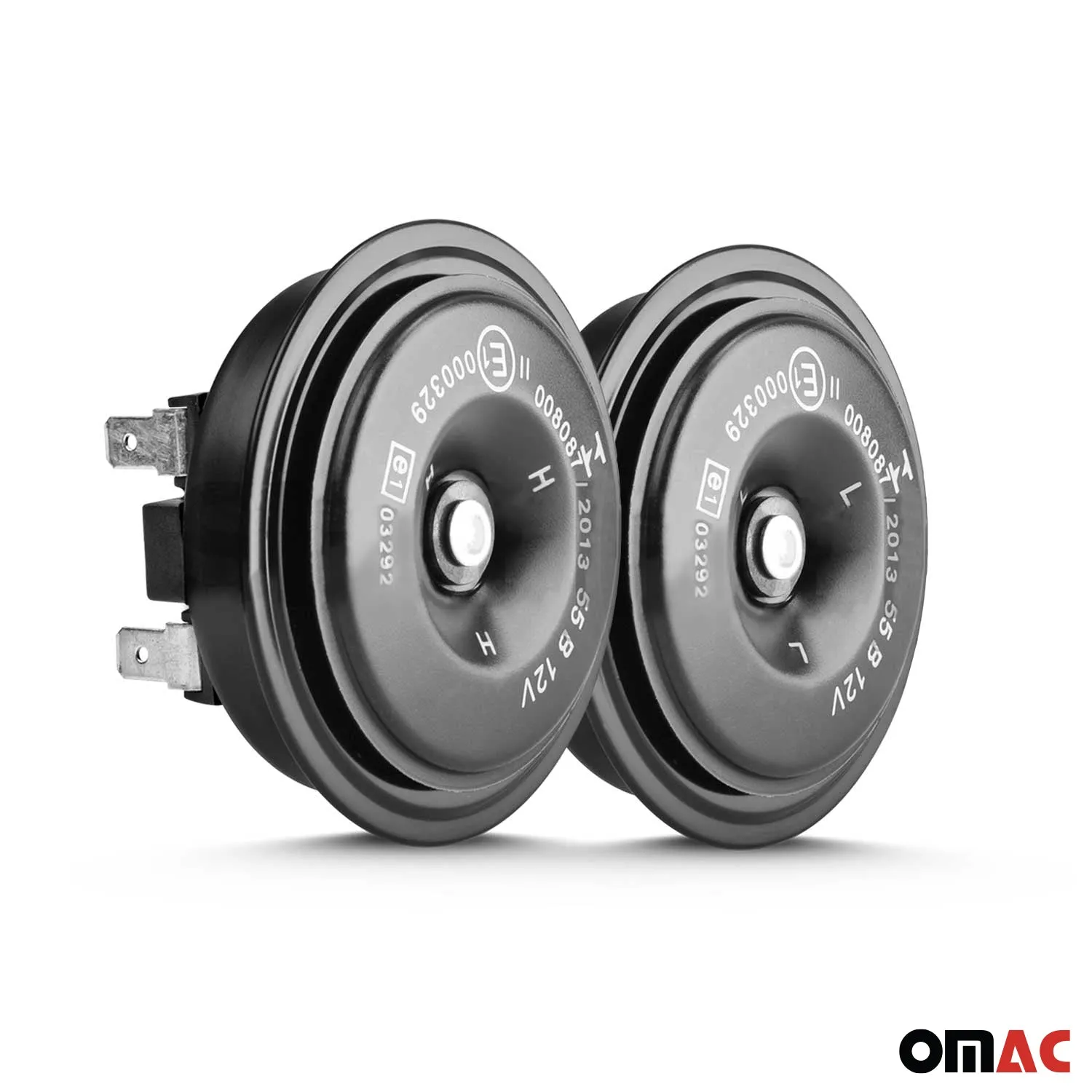 12V Loud 55dB Bike Motorcycles Car Waterproof Horn Mini Black Disc - Image 6