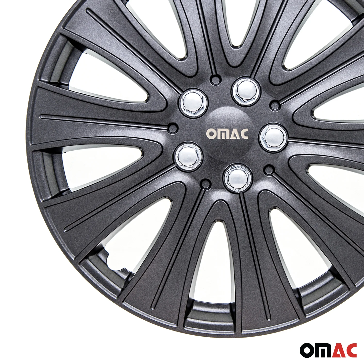 16" Hub Caps for Ford Transit 150 250 350 2015-2025 Metal Silver 4x Wheel Covers - Image 7