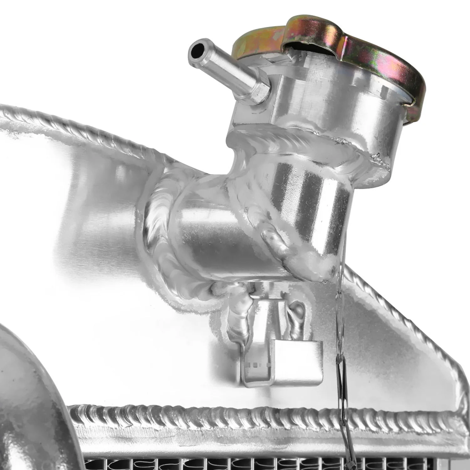 1941-1946 Chevrolet Pickup L6 6CYL Aluminum 3-Row Performance Radiator - Image 8