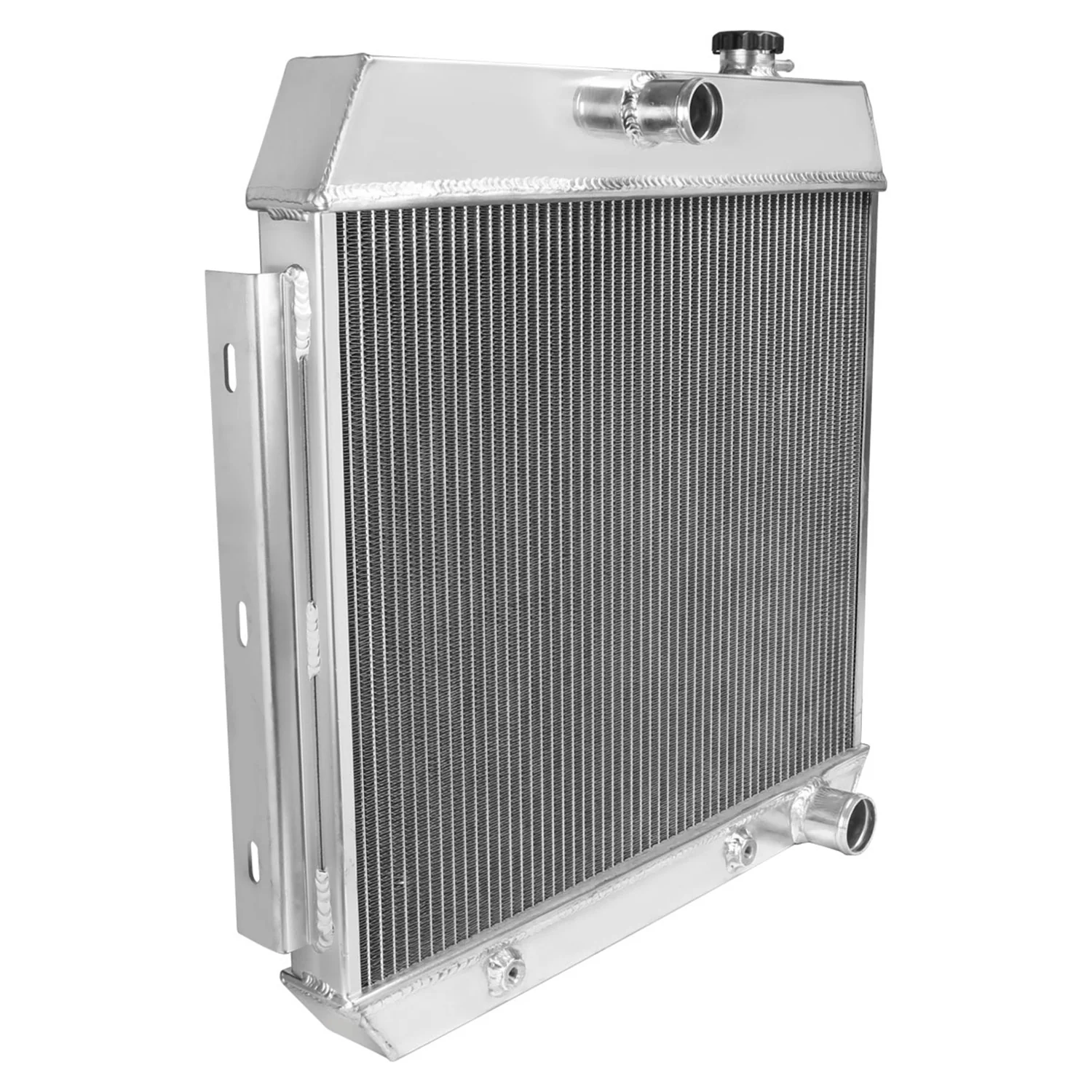 1955-1957 Chevrolet Bel Air Del Ray V8 MT Alu 3-Row Performance Radiator - Image 10