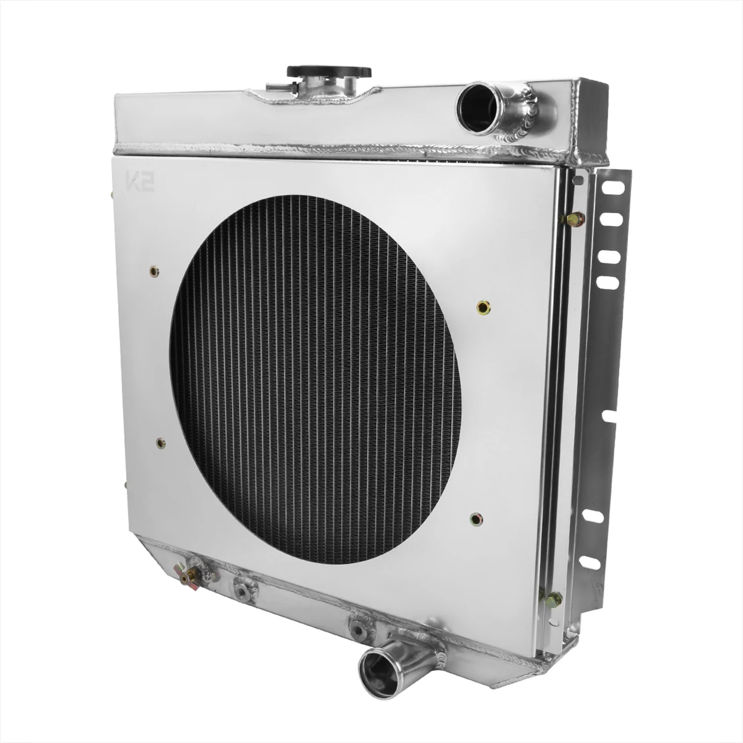 1963-1970 Ford Mustang/Galaxie Mercury Cougar 3Row Radiator & Shroud Fan