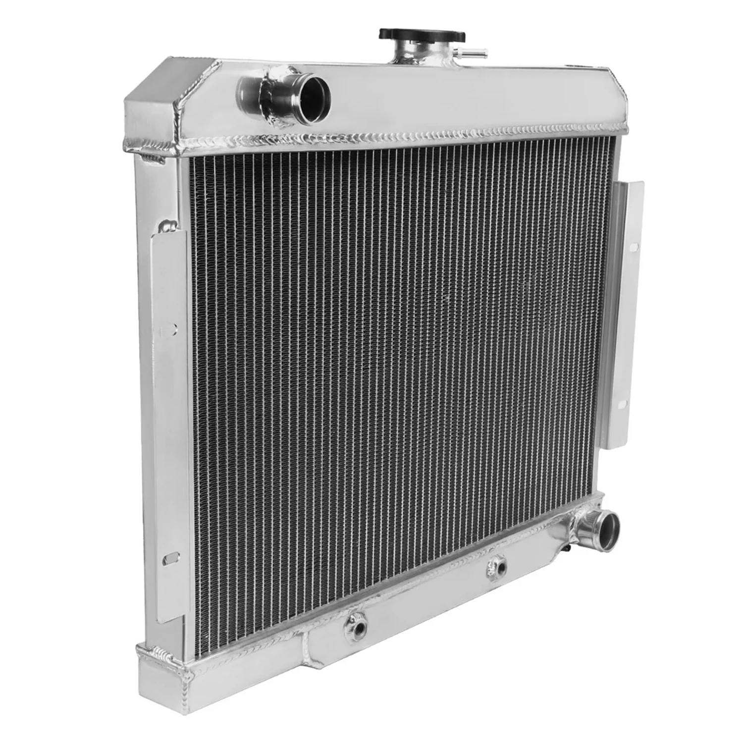 1972-1986 Jeep CJ Series MT Aluminum 3-Row Performance Radiator - Image 10