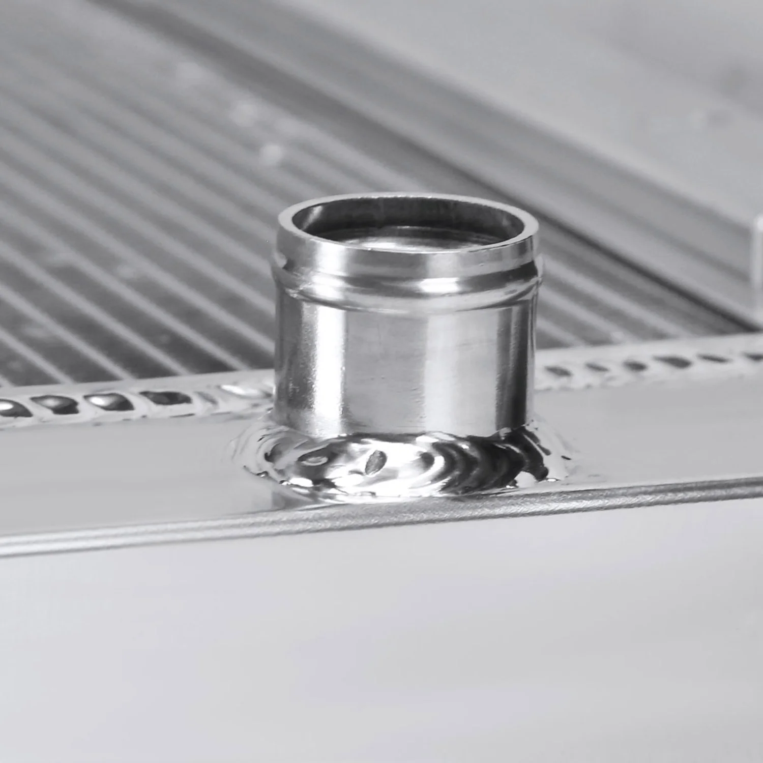 1972-1986 Jeep CJ Series MT Aluminum 3-Row Performance Radiator - Image 7