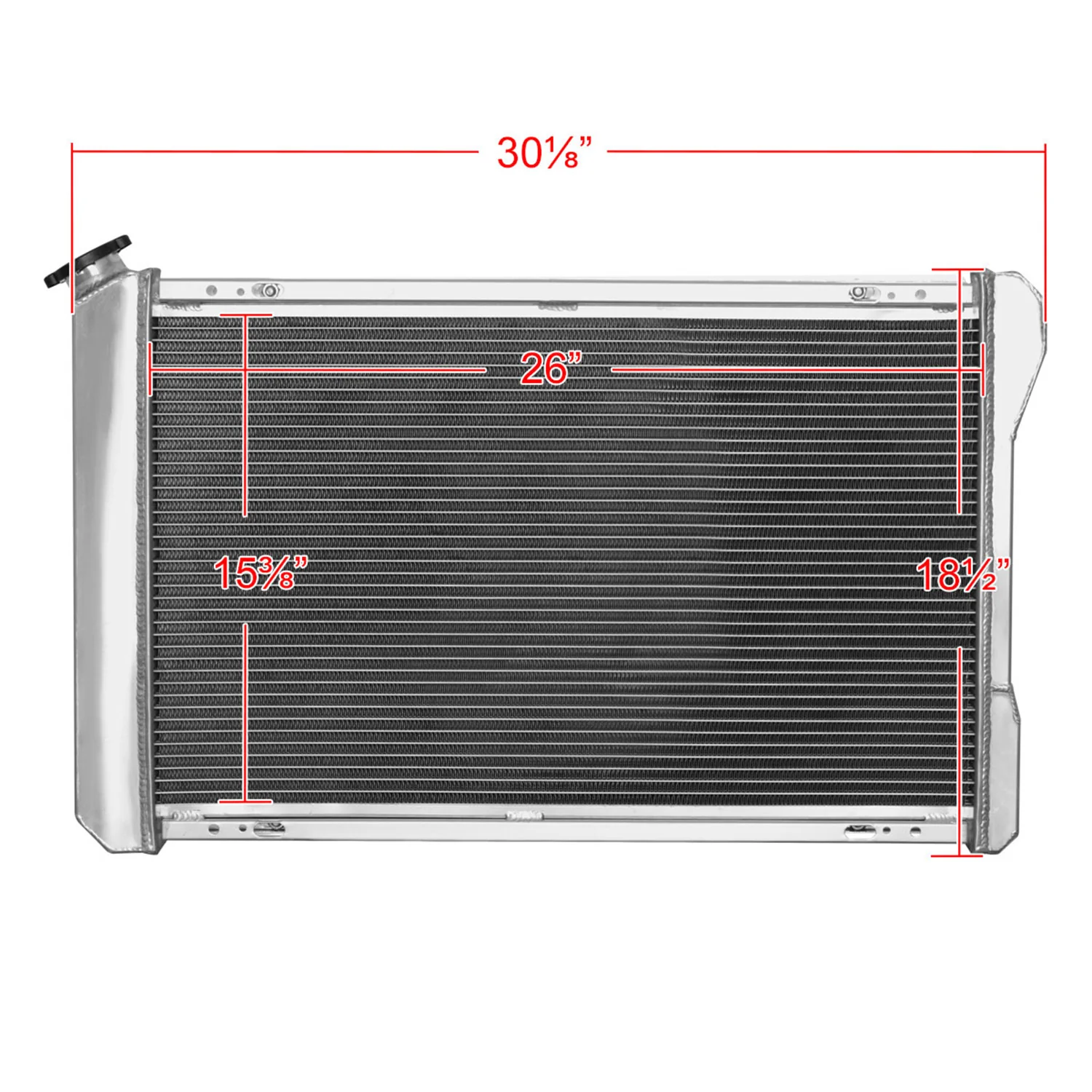 1982-1992 Chevy Camaro/Pontiac Firebird 3 Row Radiator Dual Fan Shroud - Image 3