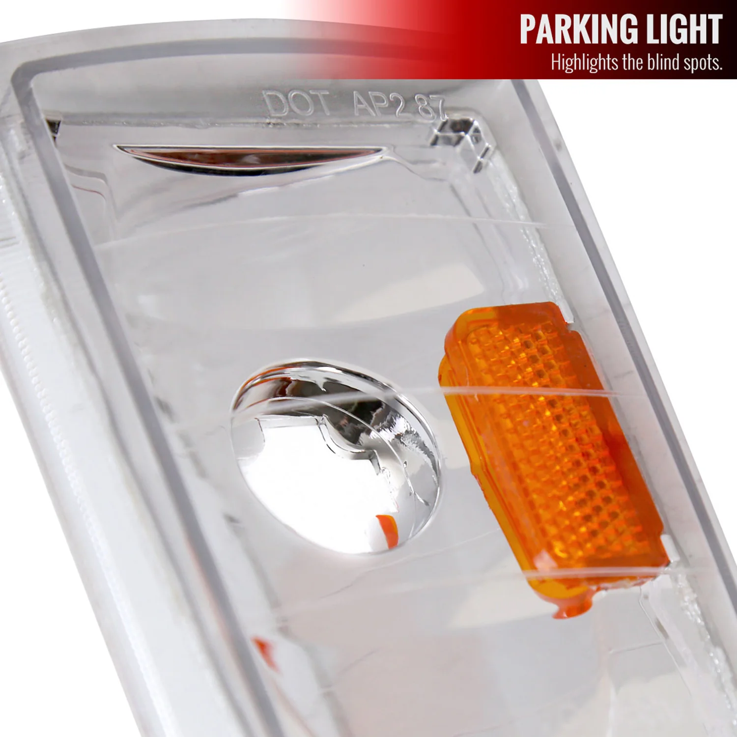 1988-1993 Chevy C10 C/K Sierra Tahoe LED Tube Factory Headlights Chrome - Image 7