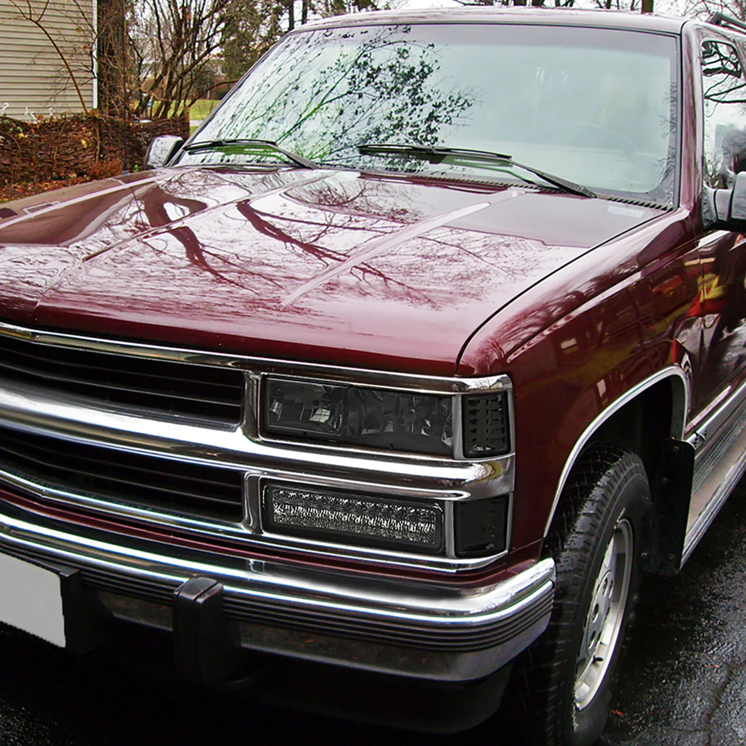 1988-1998 Chevy Blazer/Tahoe/Silverado/Sierra/Yukon LED Bumper Lights Smoke - Image 9