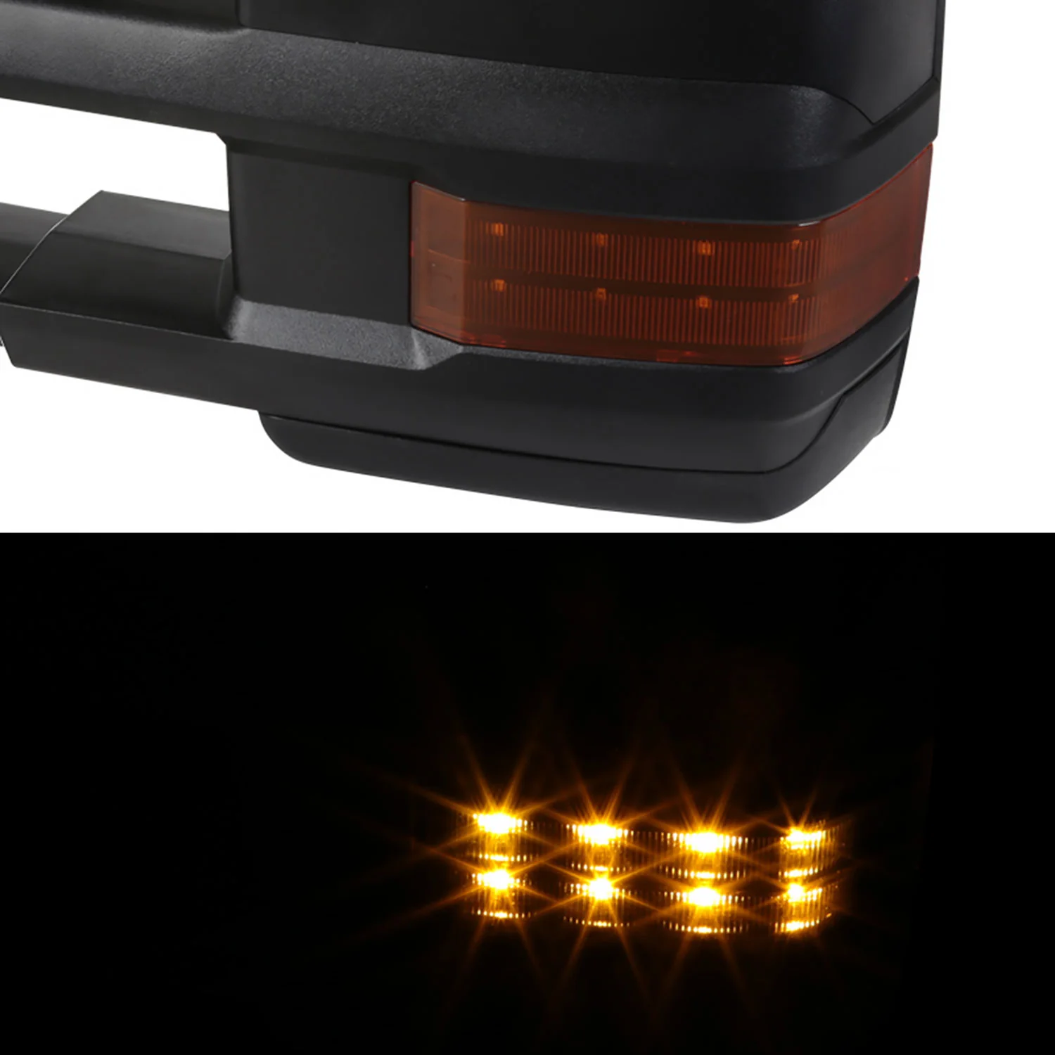 1988-2000 Chevy C/K Tahoe Yukon/Suburban Heated Towing Mirrors LED Turn Signal - Image 2