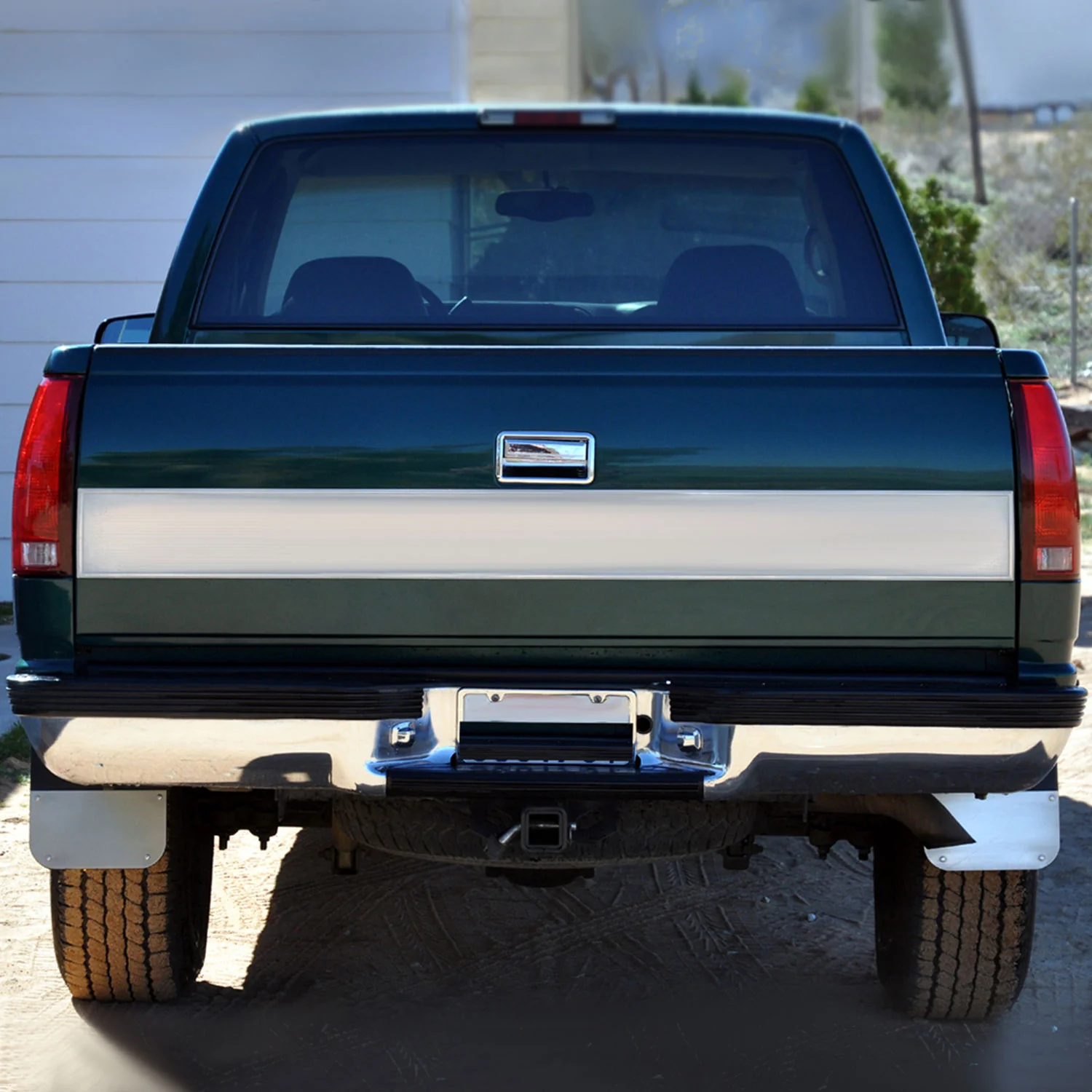 1988-2000 Chevy GMC 1500/2500/3500 Chrome Steel Replacement Rear Step Bumper - Image 10