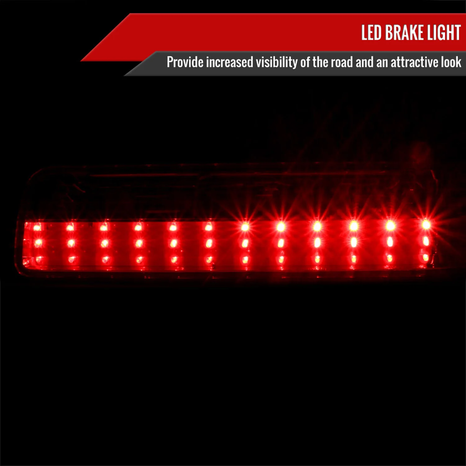 1989-1994 Nissan 240SX S13 Coupe LED Tail Lights Chrome Housing/Clear Lens - Image 2