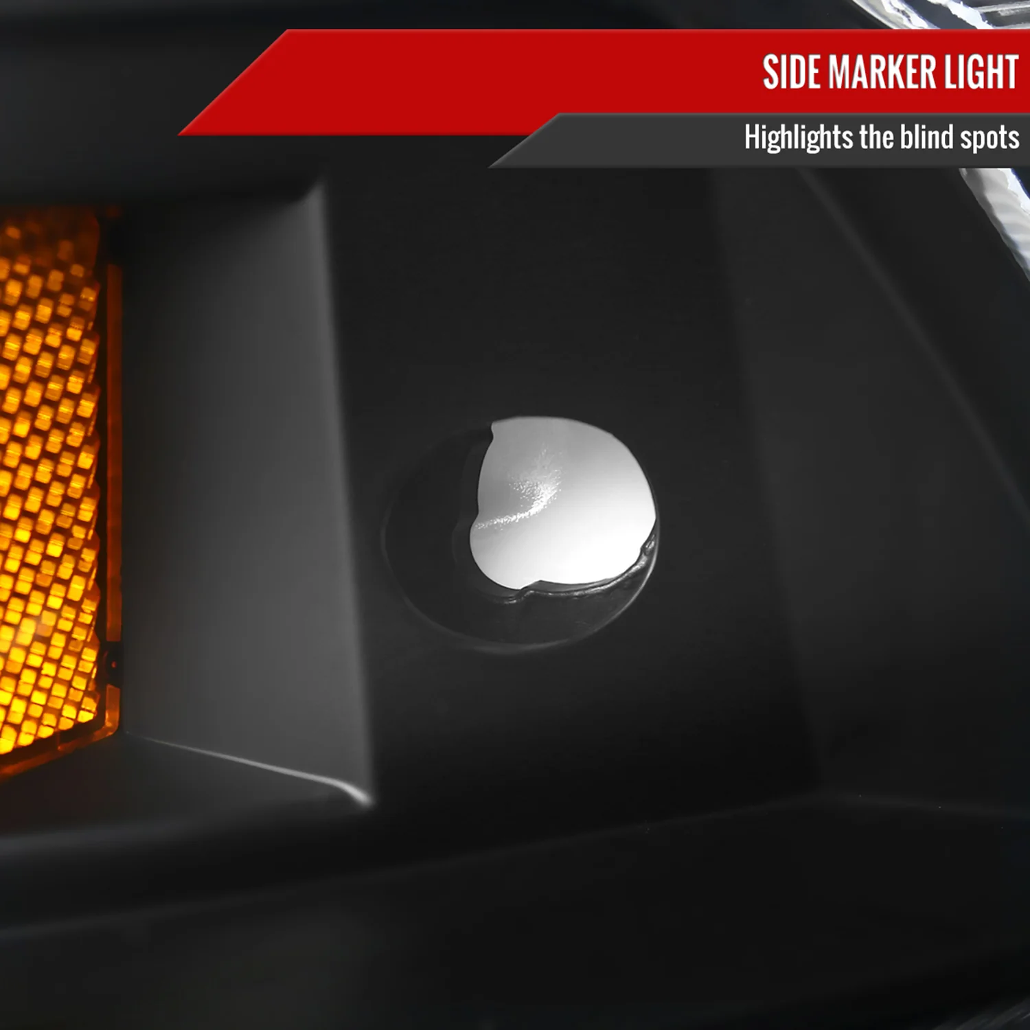1990-1993 Acura Integra Factory Crystal Headlights Amber Reflectors Black - Image 5