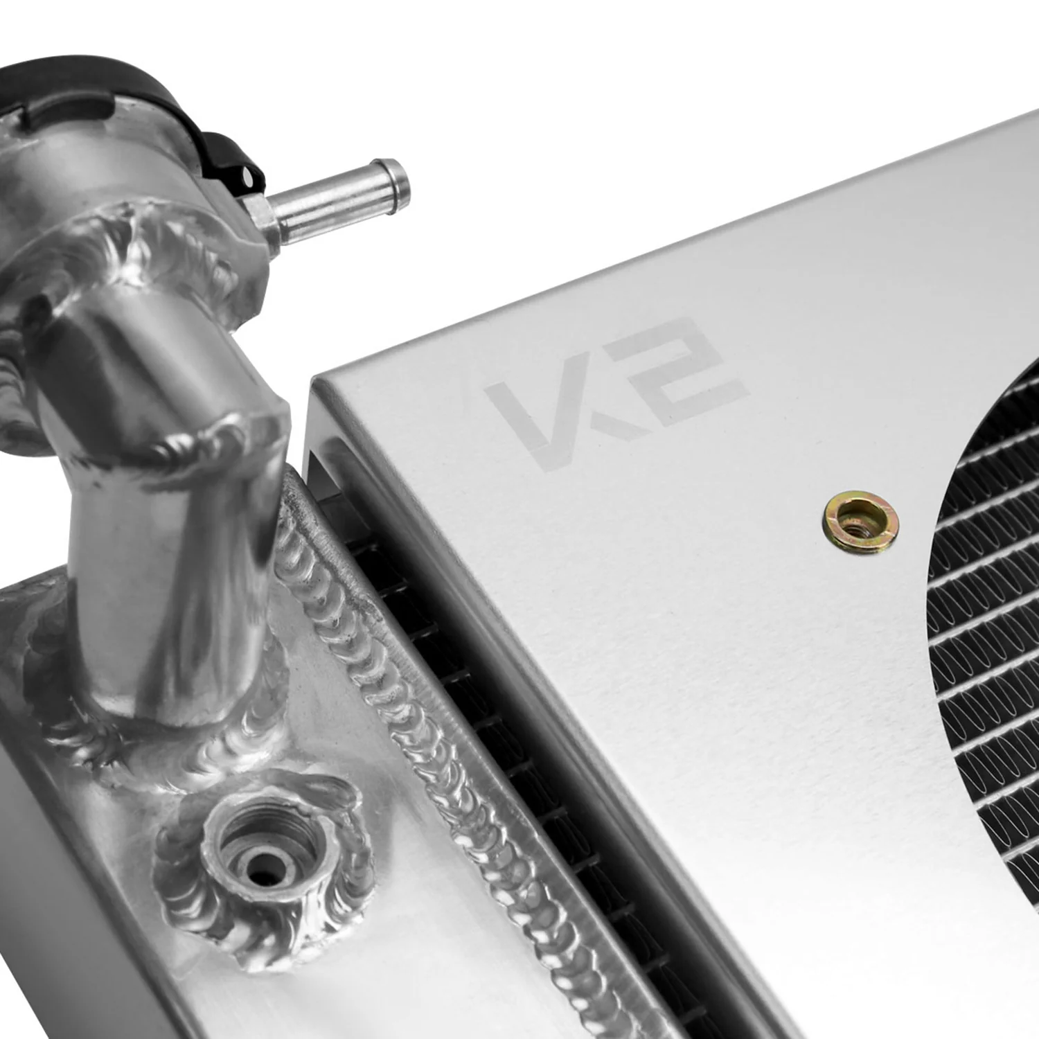 1991-2001 Jeep Cherokee/Comanche 2.5L/4.0L 3 Row Radiator with Fan Shroud - Image 7