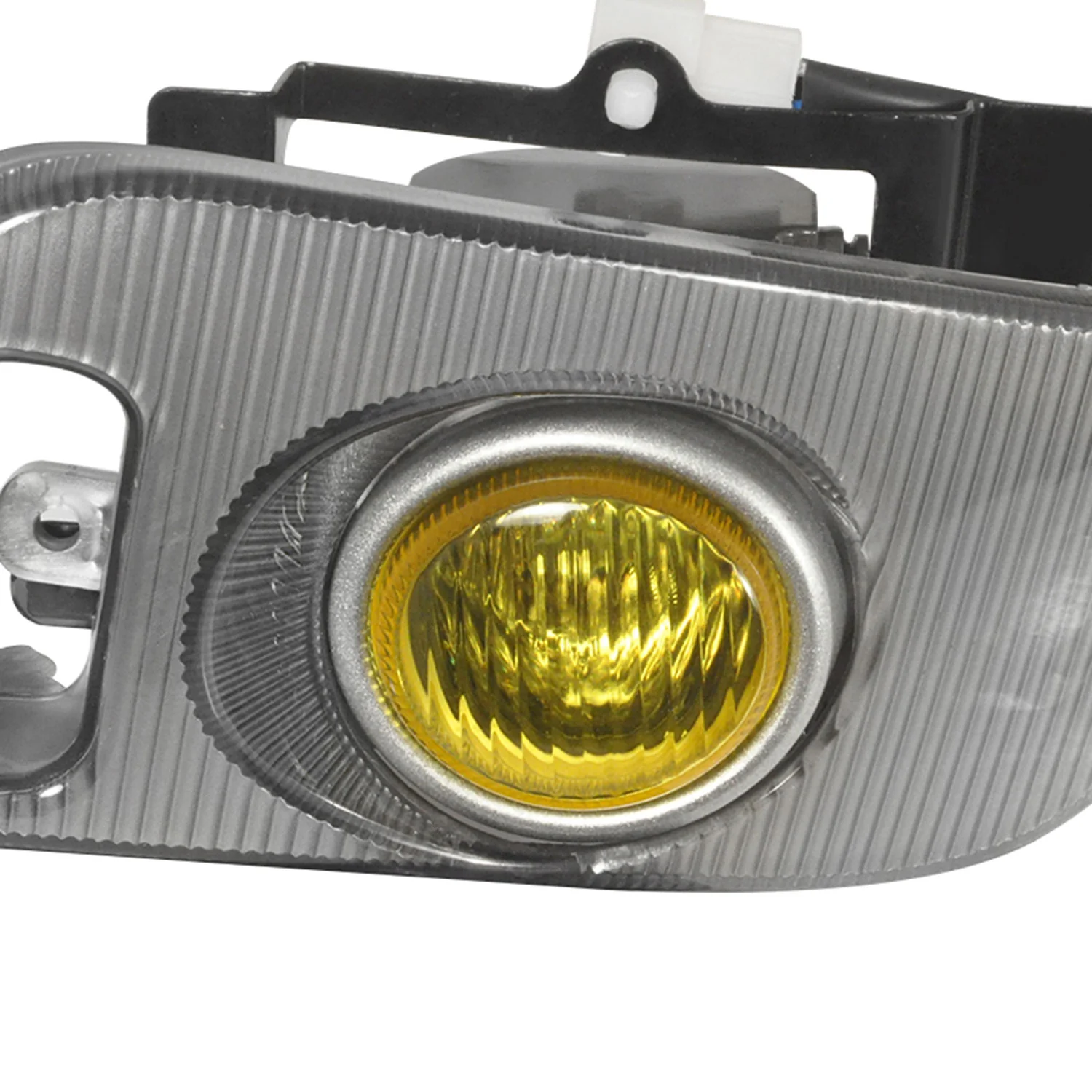 1992-1995 Honda Civic Coupe/Hatchback H3 Fog Lights Kit Chrome/Yellow Lens - Image 3