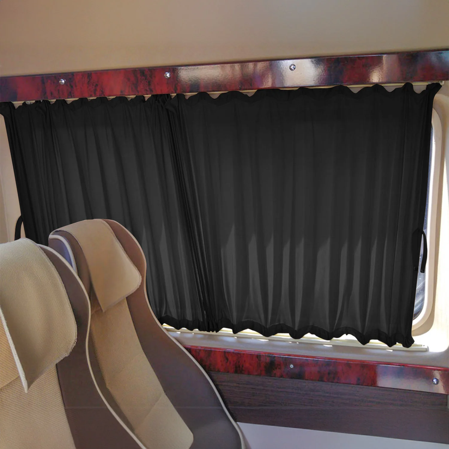 1992-2003 Side Sliding Door Window Curtain Sunshade VW EuroVan 1992-2003 6 Pcs - Image 2