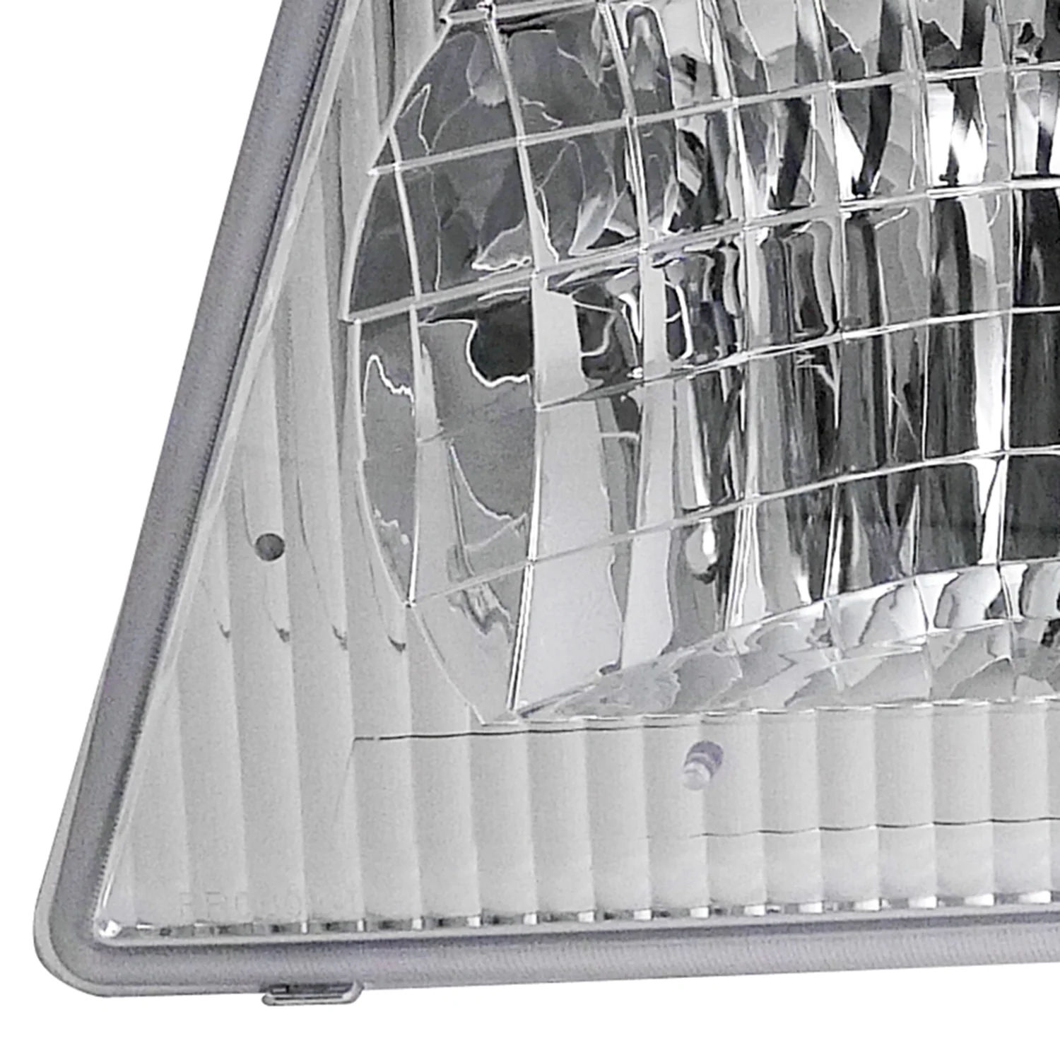 1992-2006 Ford Econoline Factory Style Crystal Headlights Chrome/Clear Lens - Image 3