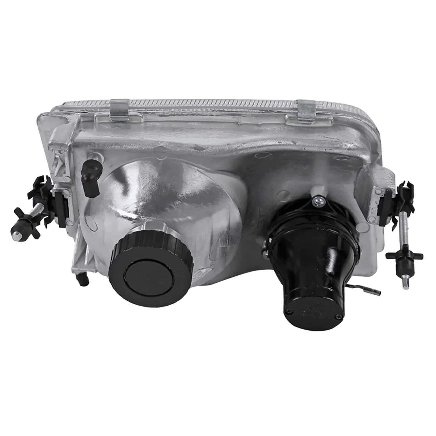 1993-1997 Ford Ranger Headlights Integrated H3 Projector Fog Light Black - Image 8
