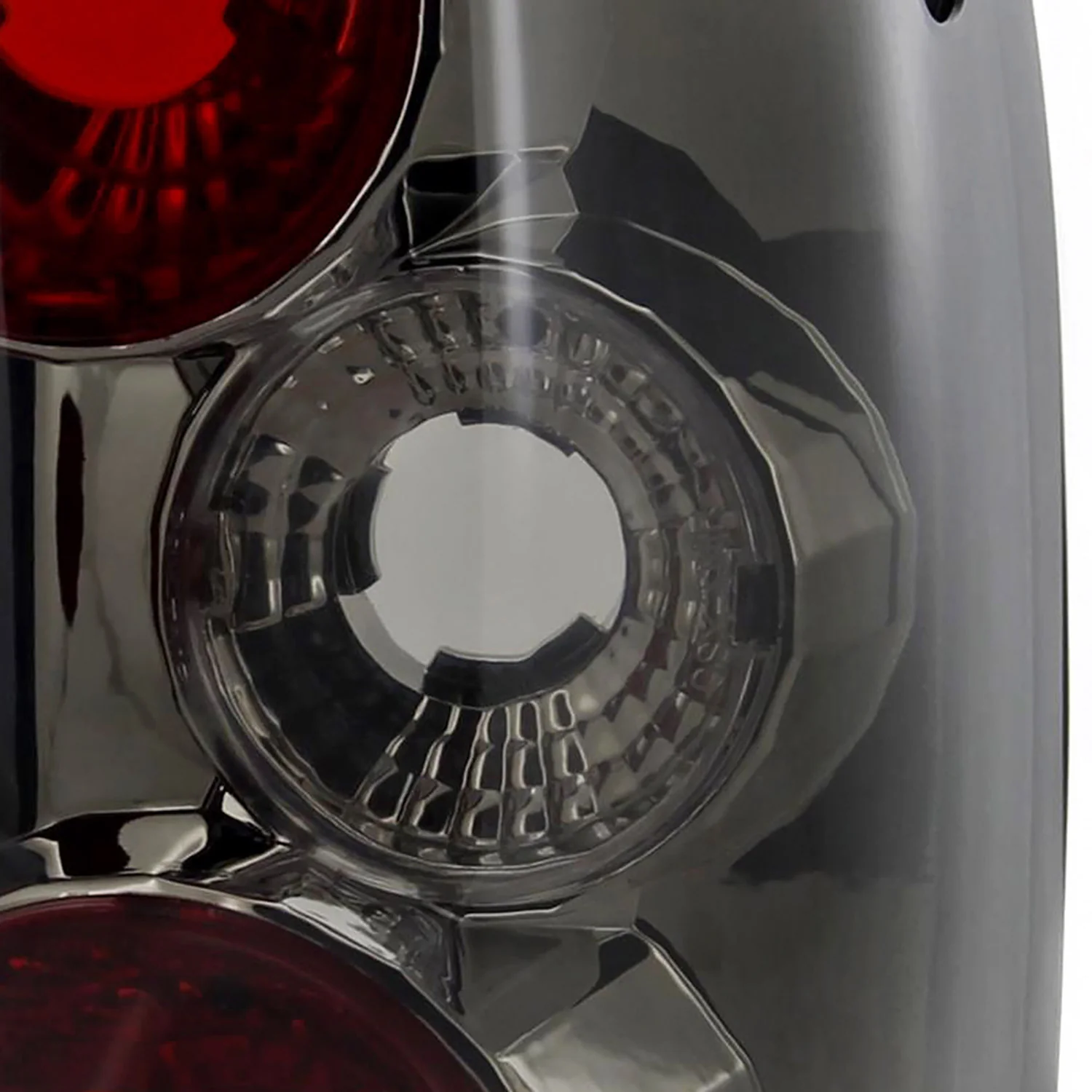 1993-1997 Ford Ranger Tail Lights Chrome Housing/Smoke Lens - Image 4