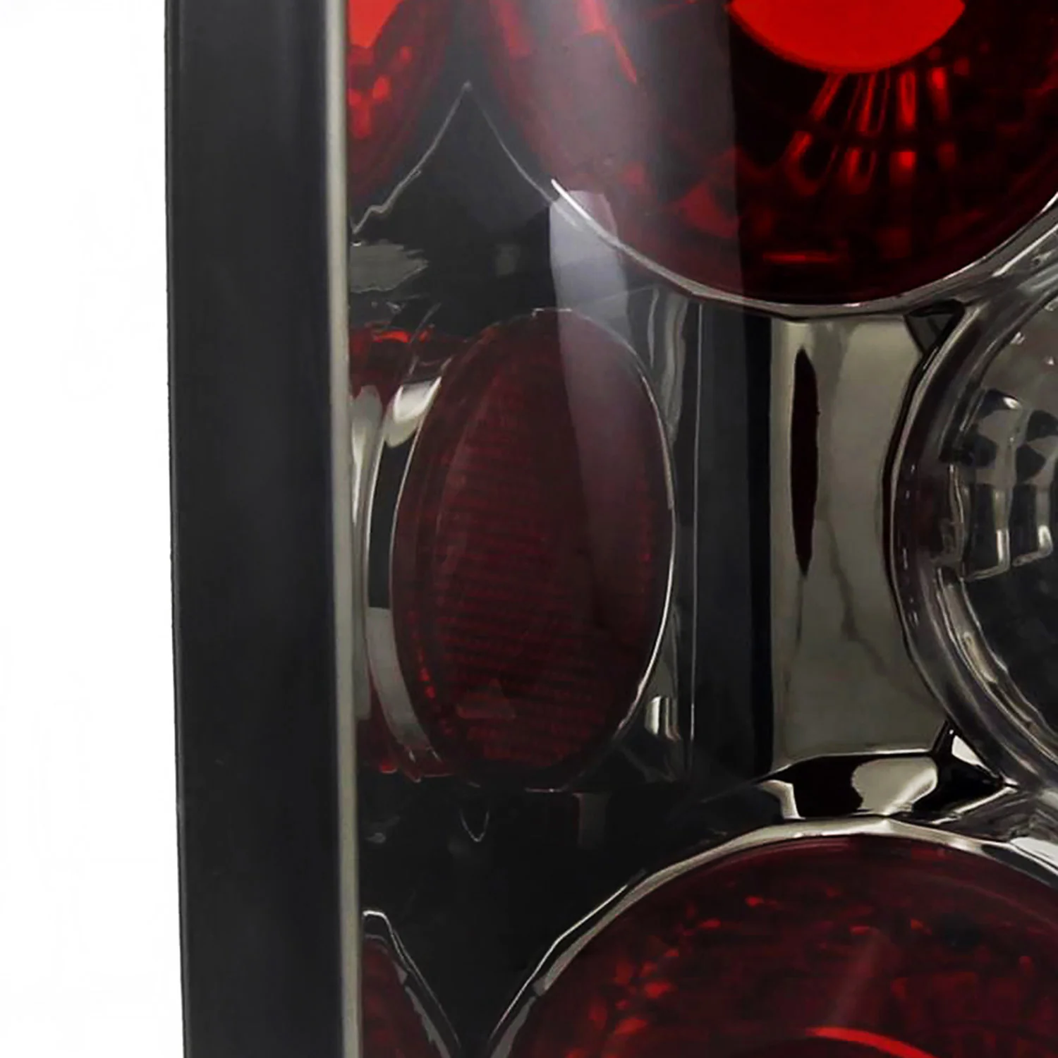 1993-1997 Ford Ranger Tail Lights Chrome Housing/Smoke Lens - Image 5