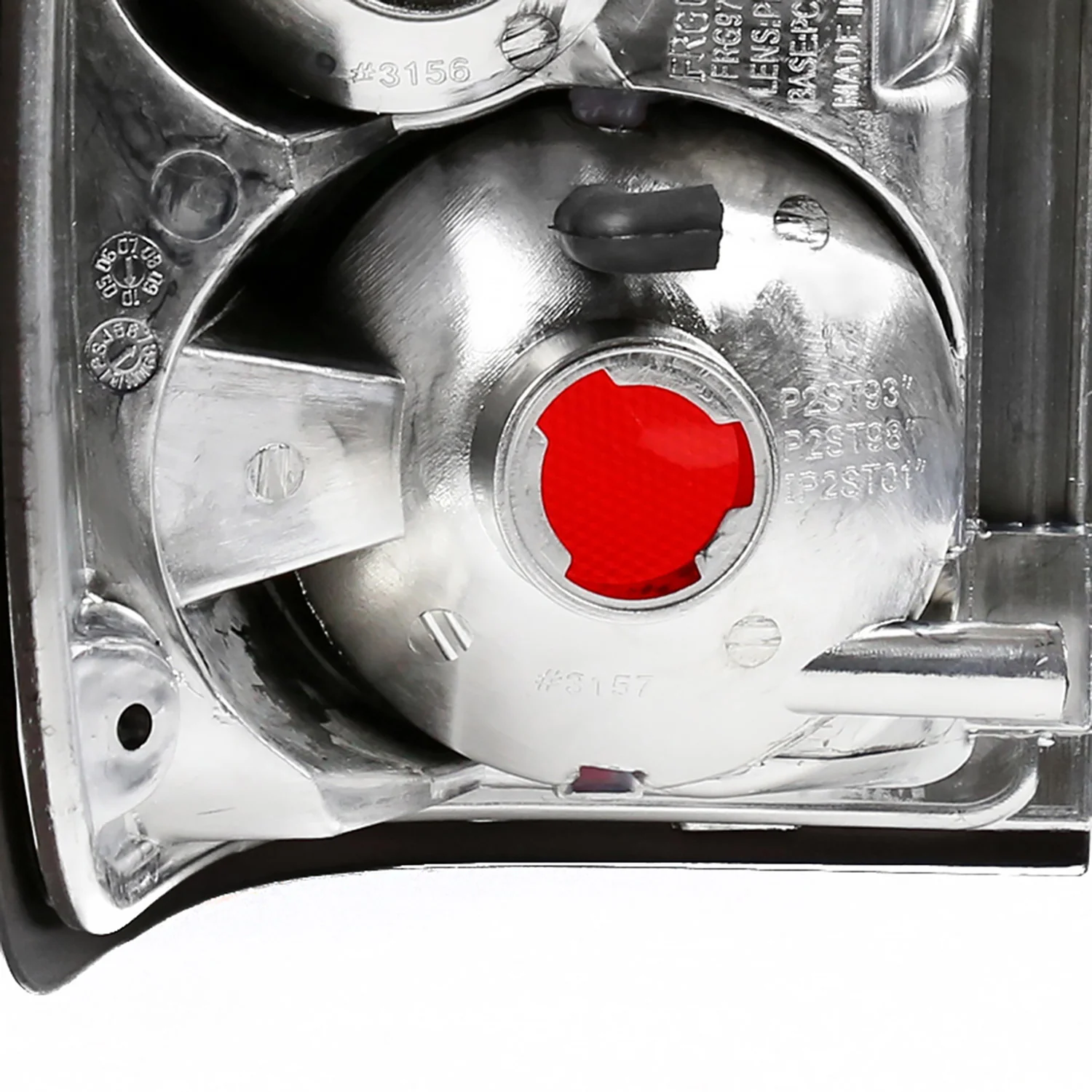 1993-1997 Ford Ranger Tail Lights Chrome Housing/Smoke Lens - Image 9