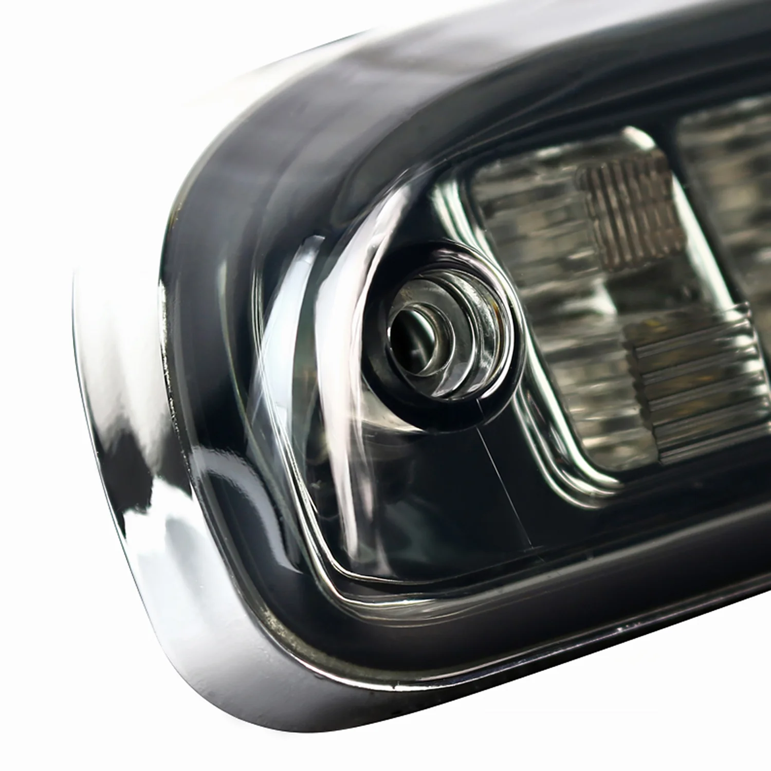 1993-2016 Ford F-250/350/450/550/Ranger LED 3rd Brake Tail Light Smoke - Image 4