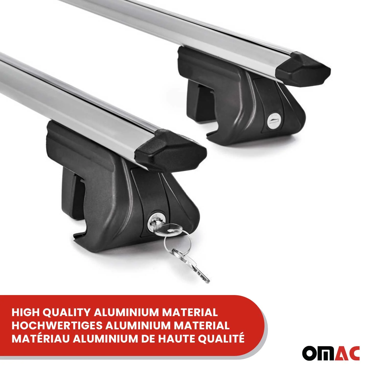 1994-1997 Honda Accord Roof Rack Cross Bars Silver - Image 11