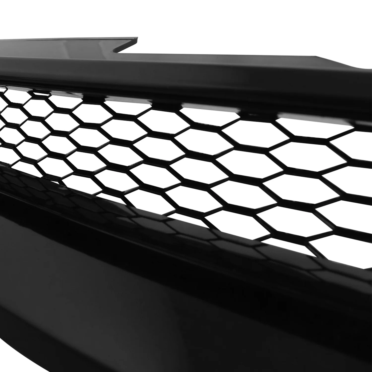 1994-1997 Honda Accord TR Style Black ABS Mesh Grille - Image 4