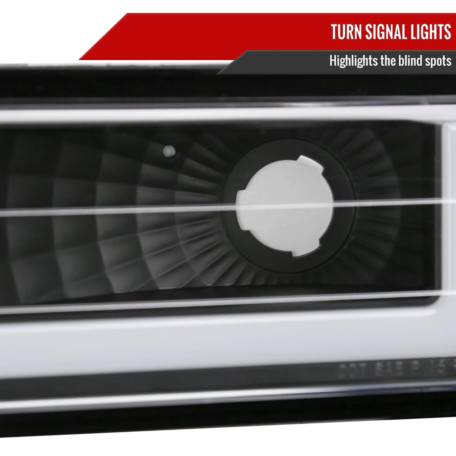 1994-1998 Chevy C10 C/K Tahoe Suburban LED Headlights &Corner Lights Black - Image 4