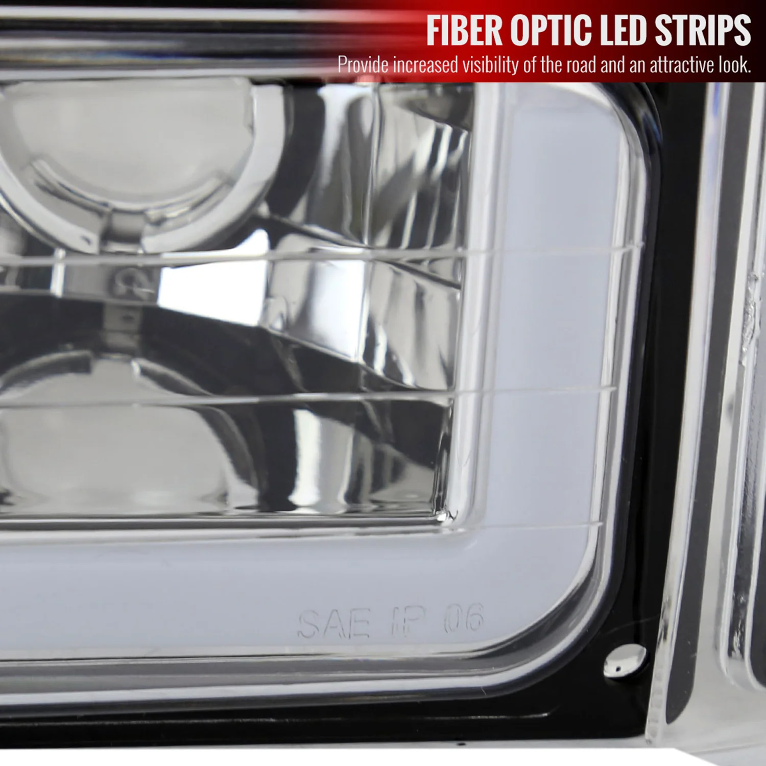 1994-1998 Chevy Silverado/Tahoe/Suburban/C10 Headlights LED Lights Chrome - Image 5