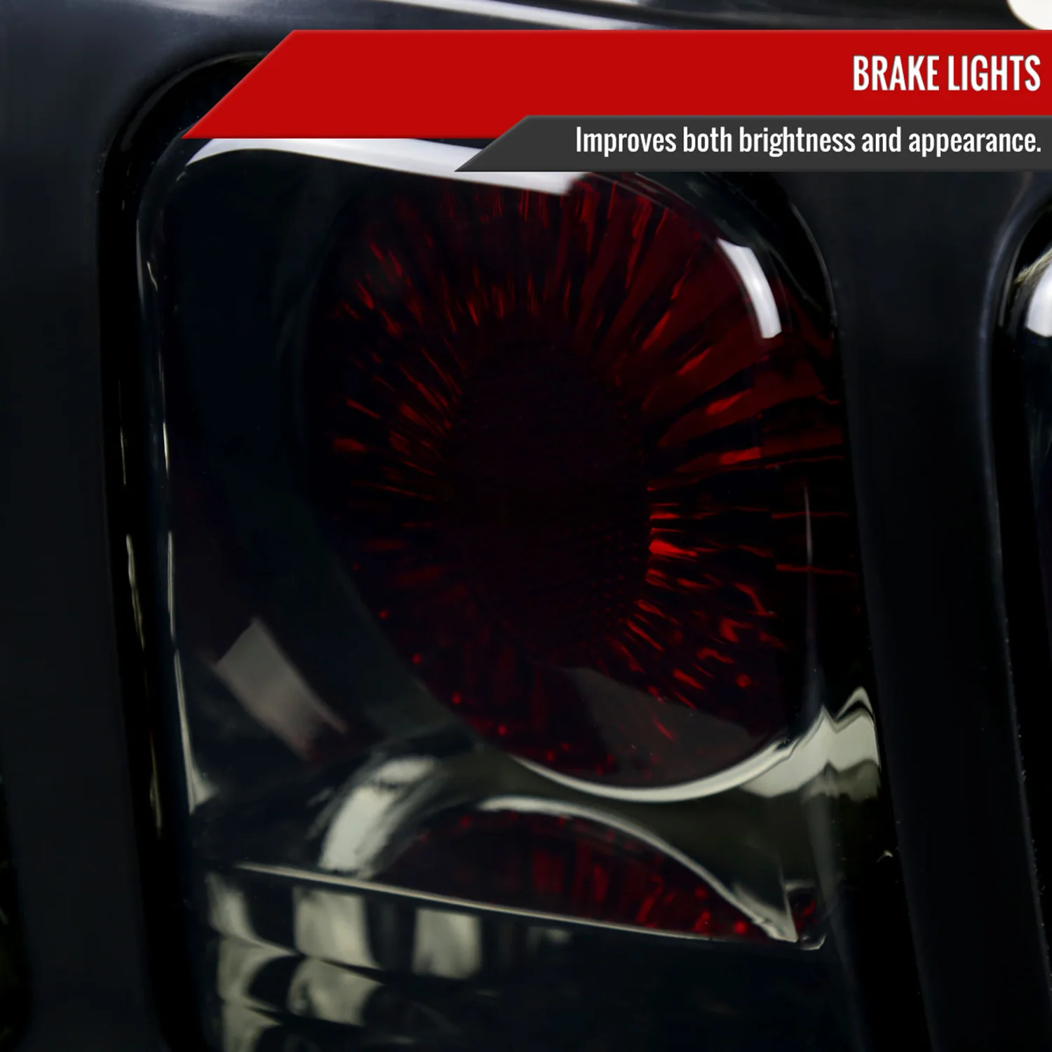 1994-1998 Ford Mustang Tail Lights Chrome Housing/Smoke Lens - Image 4