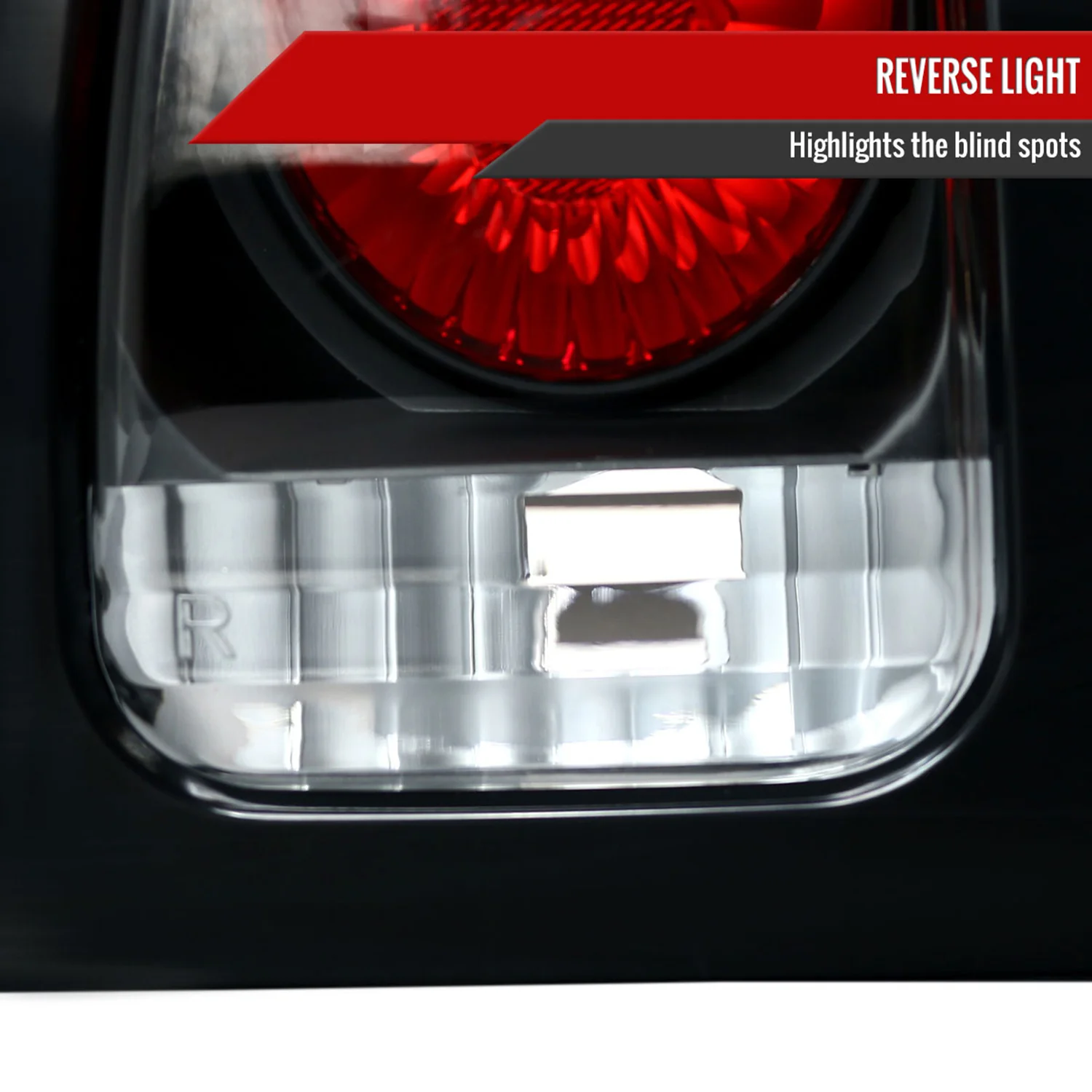 1994-1998 Ford Mustang Tail Lights Matte Black Housing/Clear Lens - Image 5