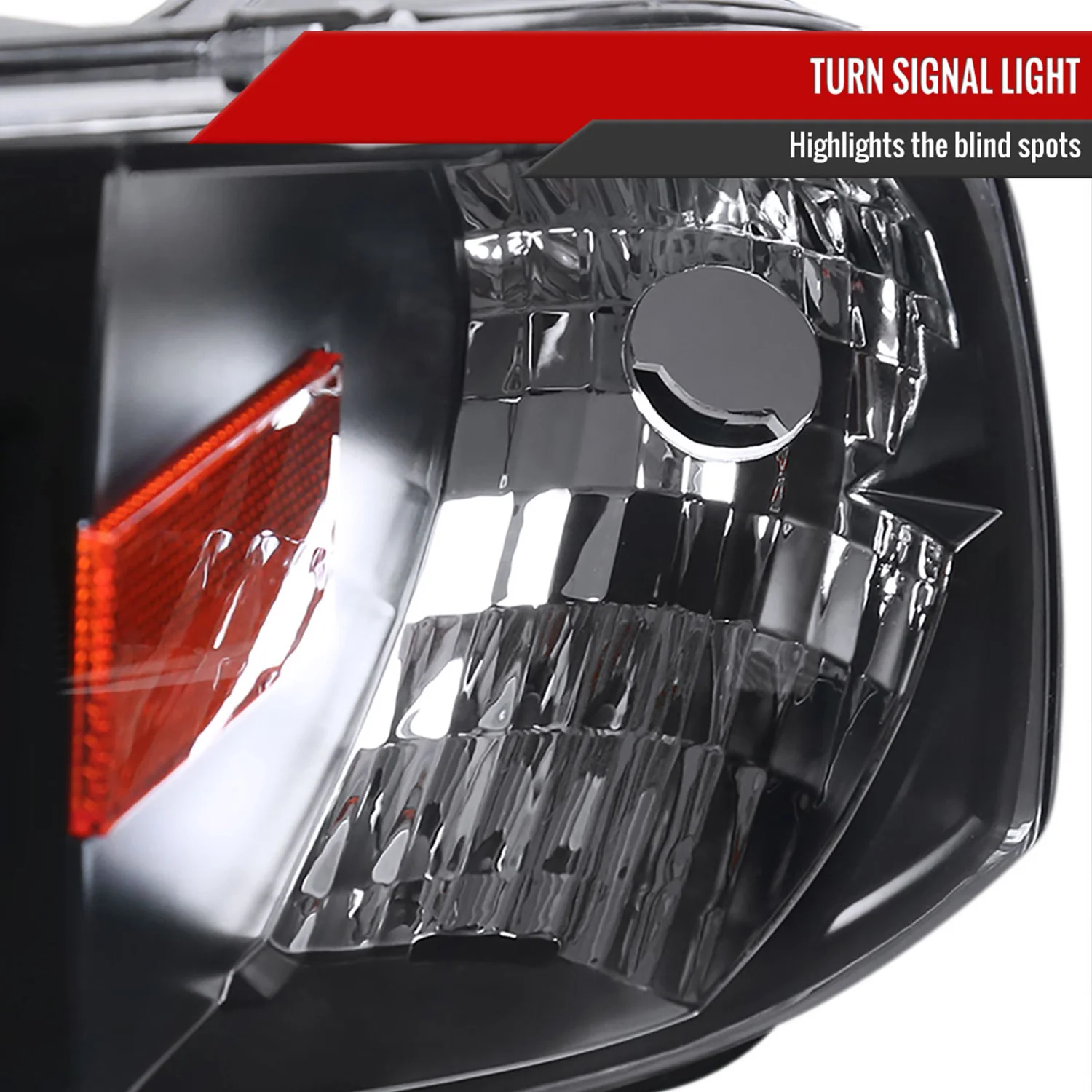 1994-2001 Dodge RAM 1500/ 1994-2002 RAM 2500 3500 Factory Headlights Matt Black - Image 4