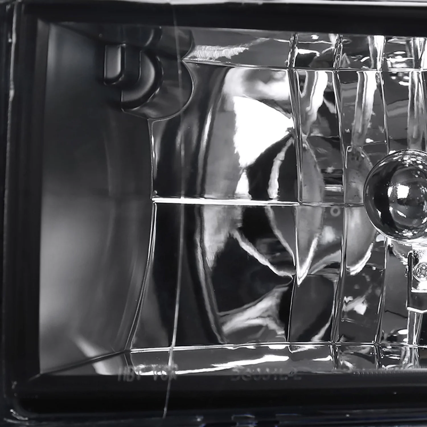 1994-2001 Dodge RAM 1500/ 1994-2002 RAM 2500 3500 Factory Headlights Matt Black - Image 7