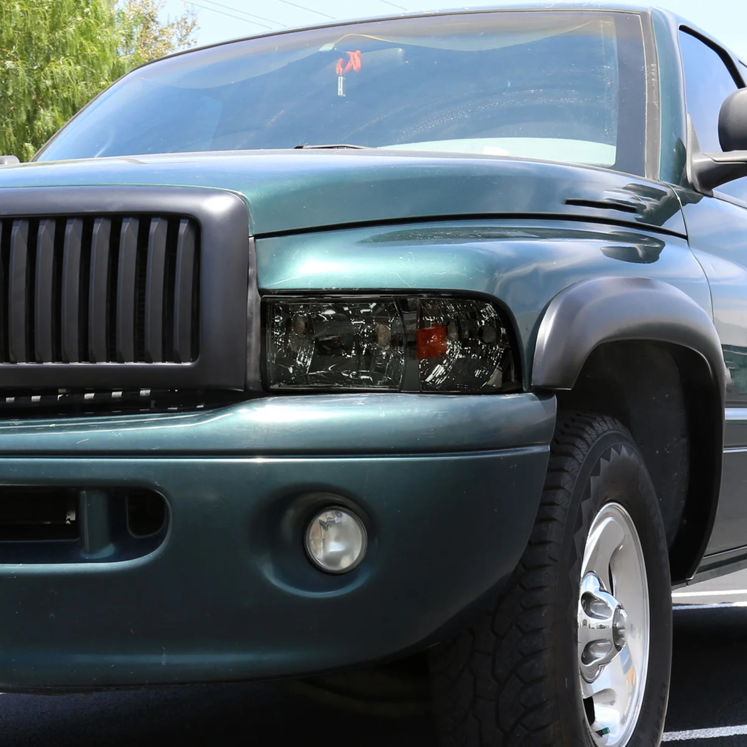 1994-2001 Dodge RAM 1500 2500 3500 Factory Headlights Chrome/Smoke - Image 10