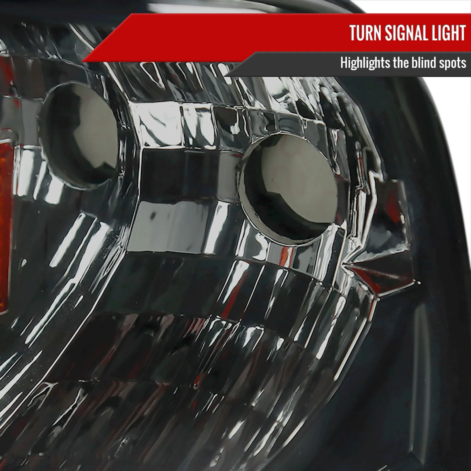 1994-2001 Dodge RAM 1500 2500 3500 Factory Headlights Chrome/Smoke - Image 4