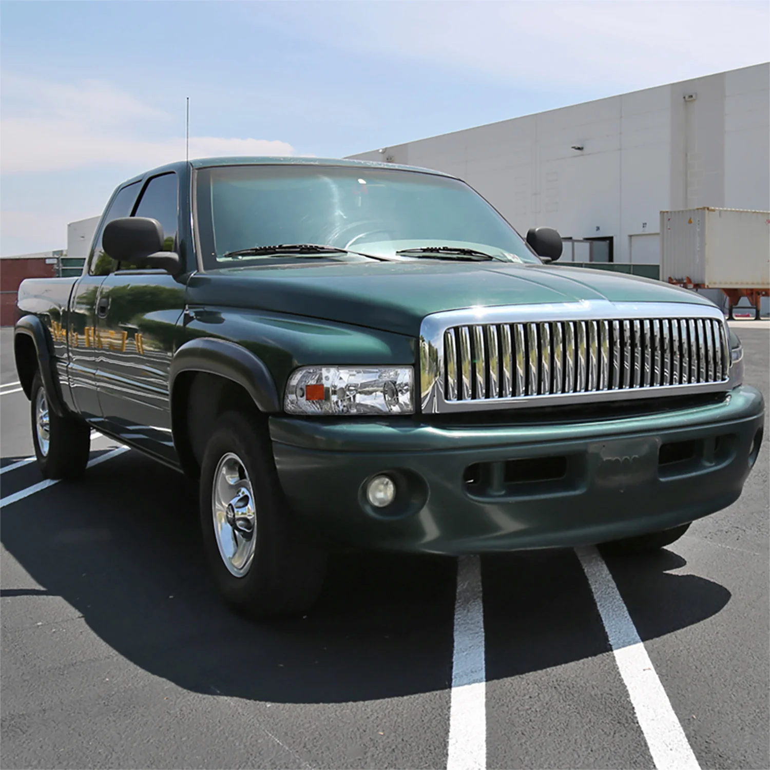 1994-2001 Dodge RAM 1500/ RAM 2500 3500 Crystal Headlights Chrome - Image 10
