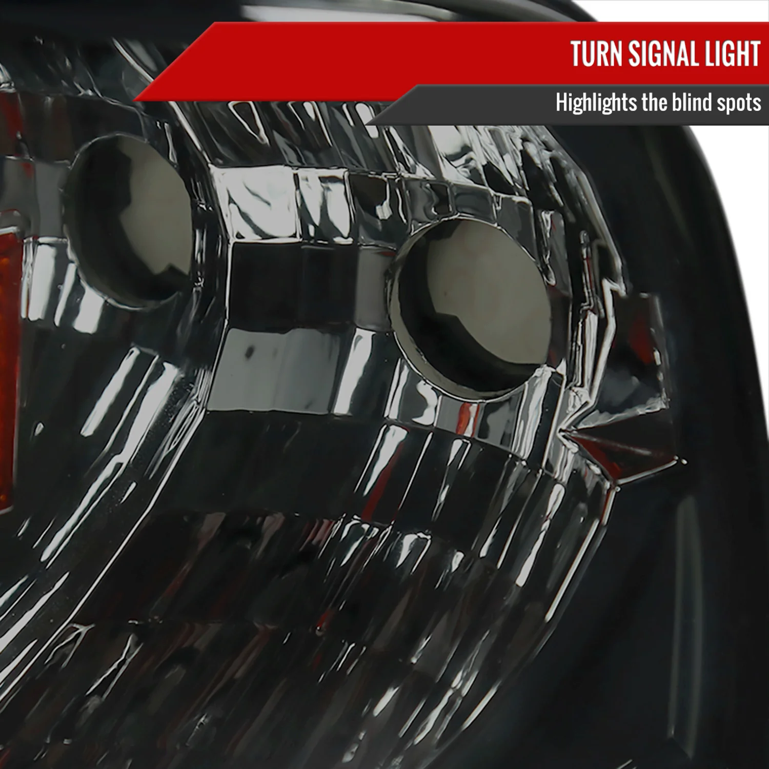 1994-2001 Dodge RAM 1500/ RAM 2500 3500 Crystal Headlights Chrome/Smoke - Image 5