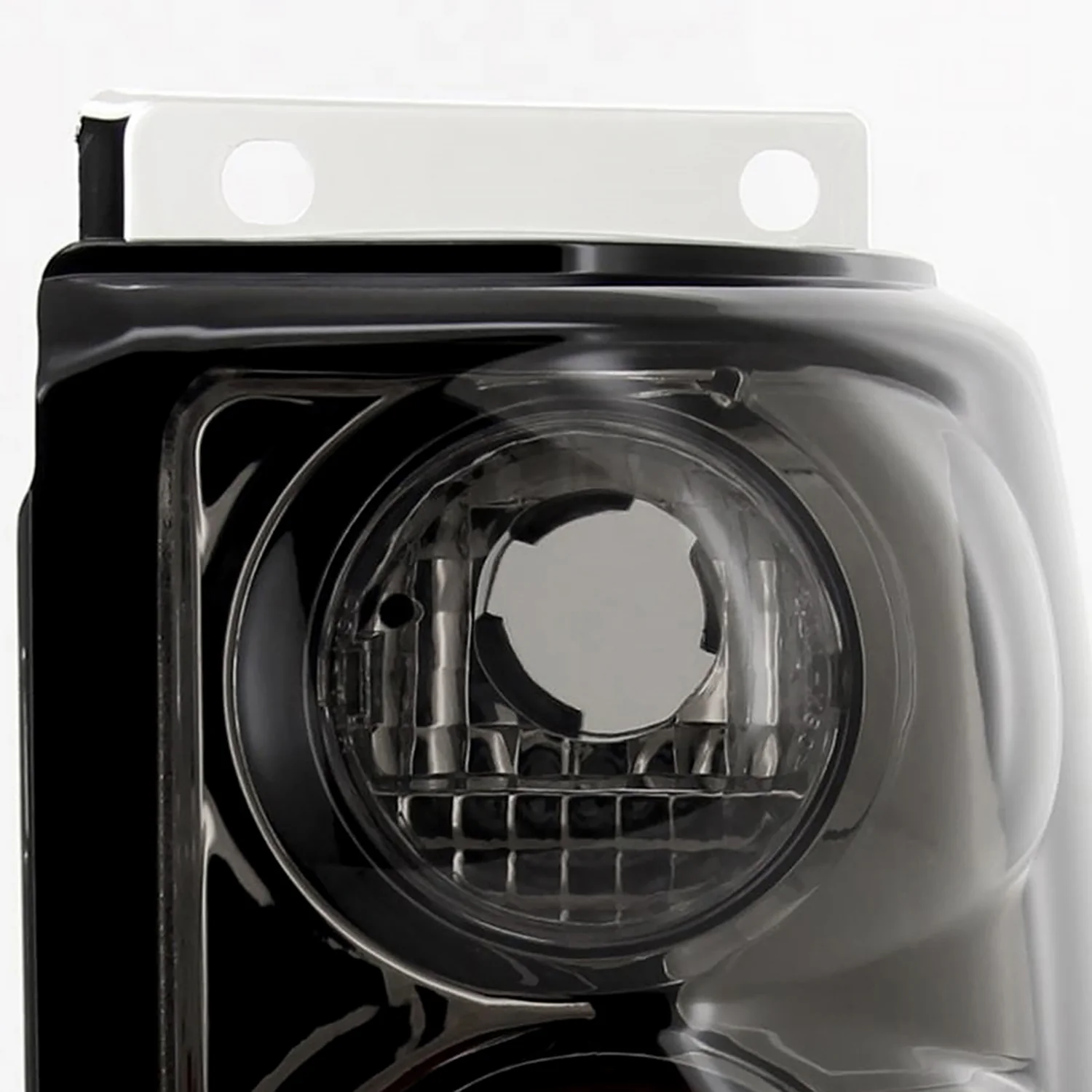 1995-1997 Ford Explorer Tail Lights Chrome Housing/Smoke Lens - Image 2