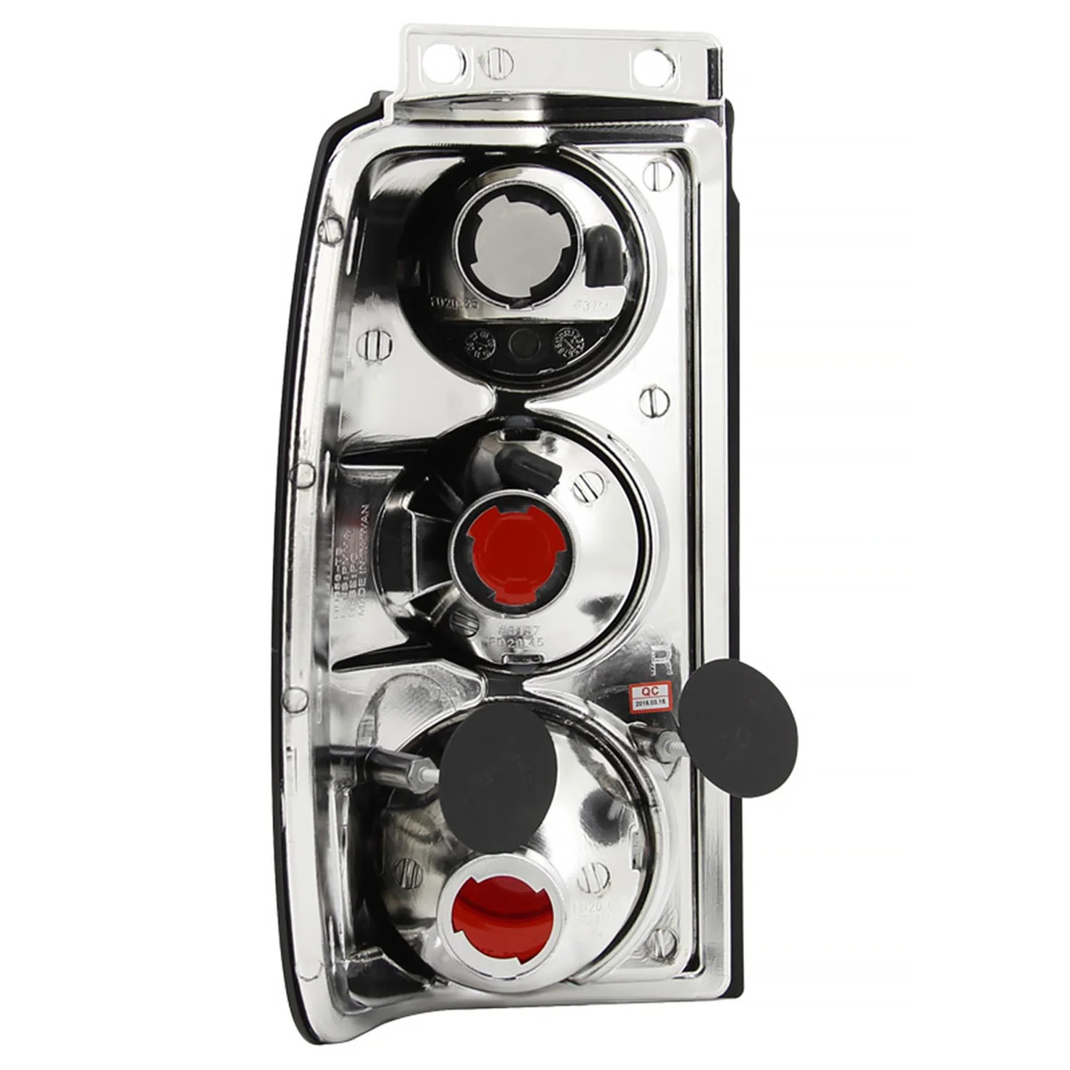 1995-1997 Ford Explorer Tail Lights Chrome Housing/Smoke Lens - Image 9