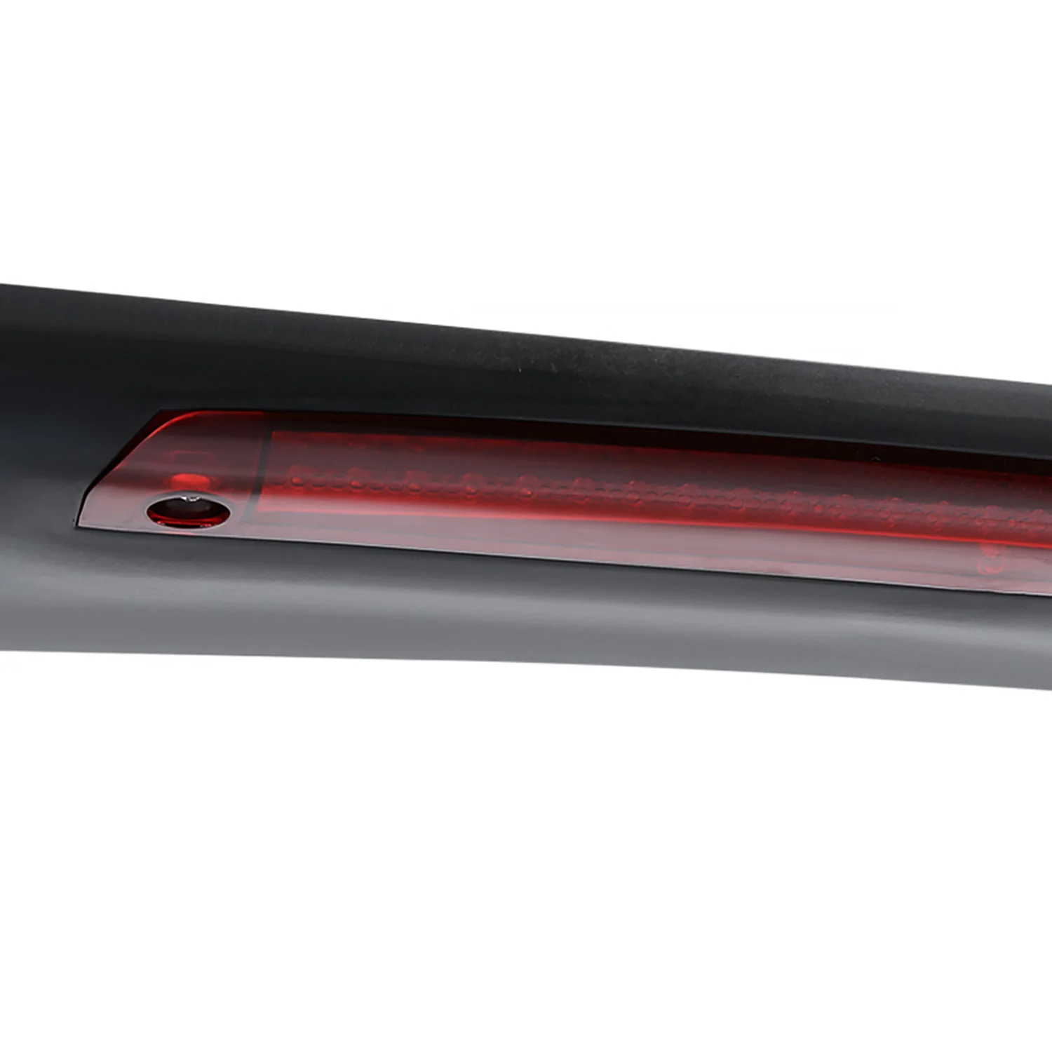 1996-2000 Honda Civic Coupe Matt Black Rear Spoiler Wing LED 3rd Brake Light - Image 5