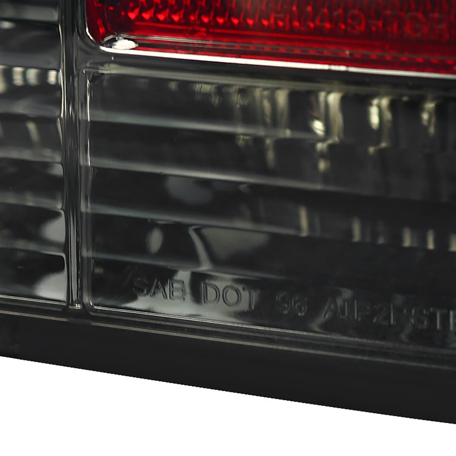 1997-2000 BMW E39 5 Series Sedan LED Tail Lights Chrome Housing/Smoke Lens - Image 6