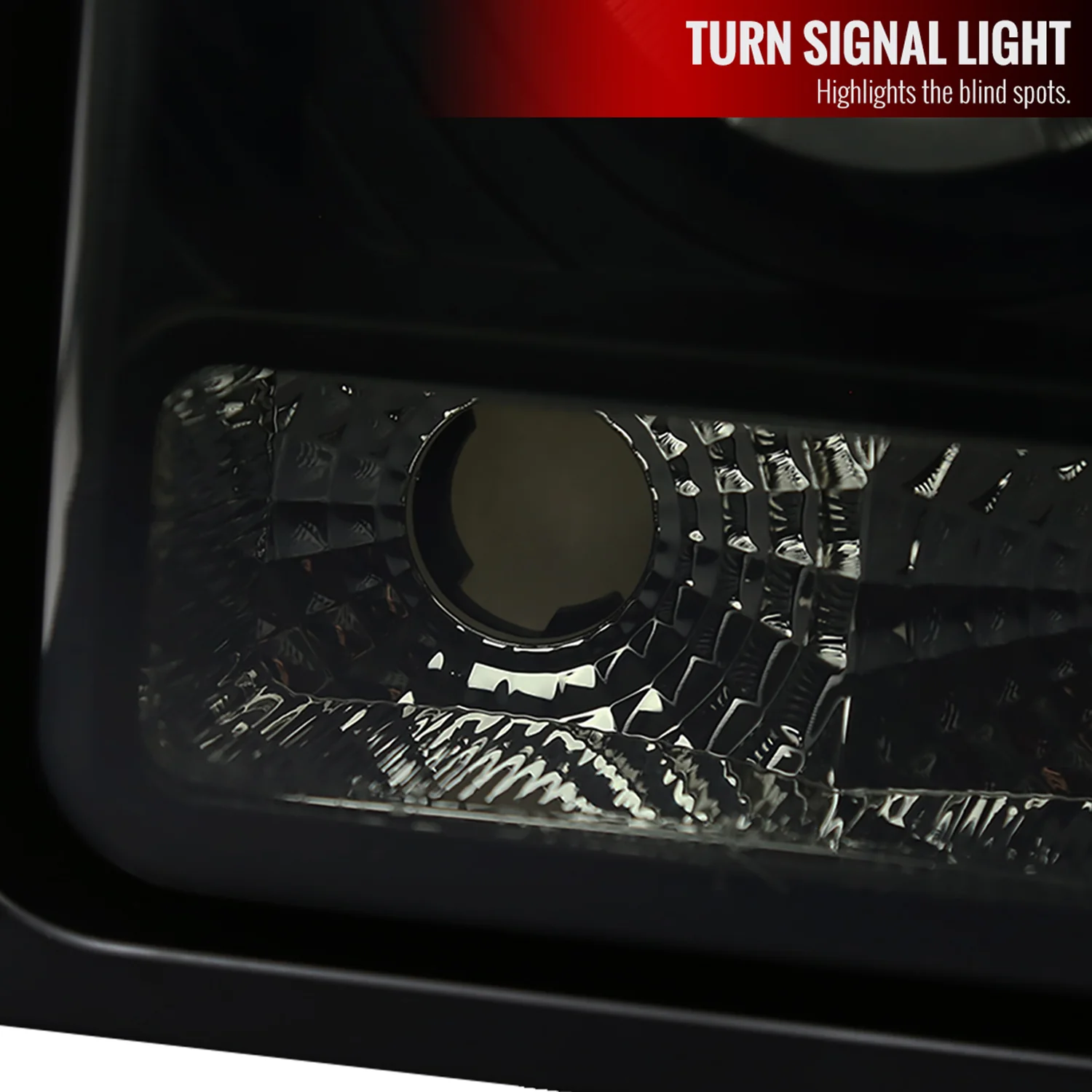 1997-2001 Jeep Cherokee Halo Projector Headlights SMD LED Light Black/Smoke - Image 4