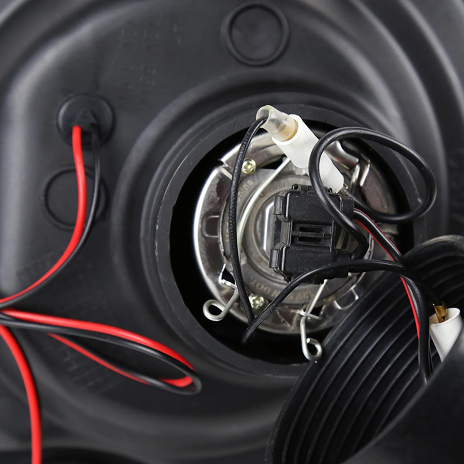 1997-2001 Jeep Cherokee Halo Projector Headlights SMD LED Light Black/Smoke - Image 7