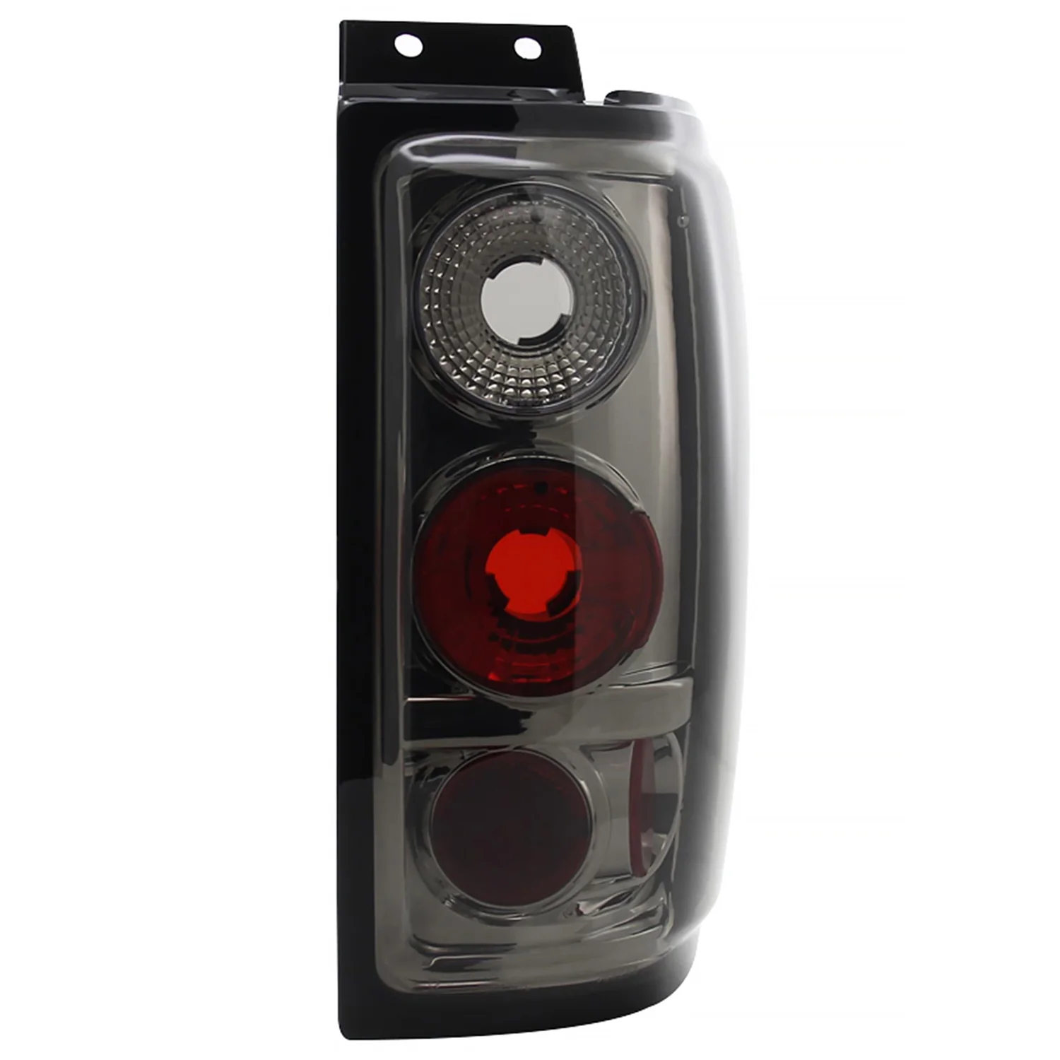 1997-2002 Ford Expedition Tail Lights Chrome Housing/Smoke Lens - Image 4