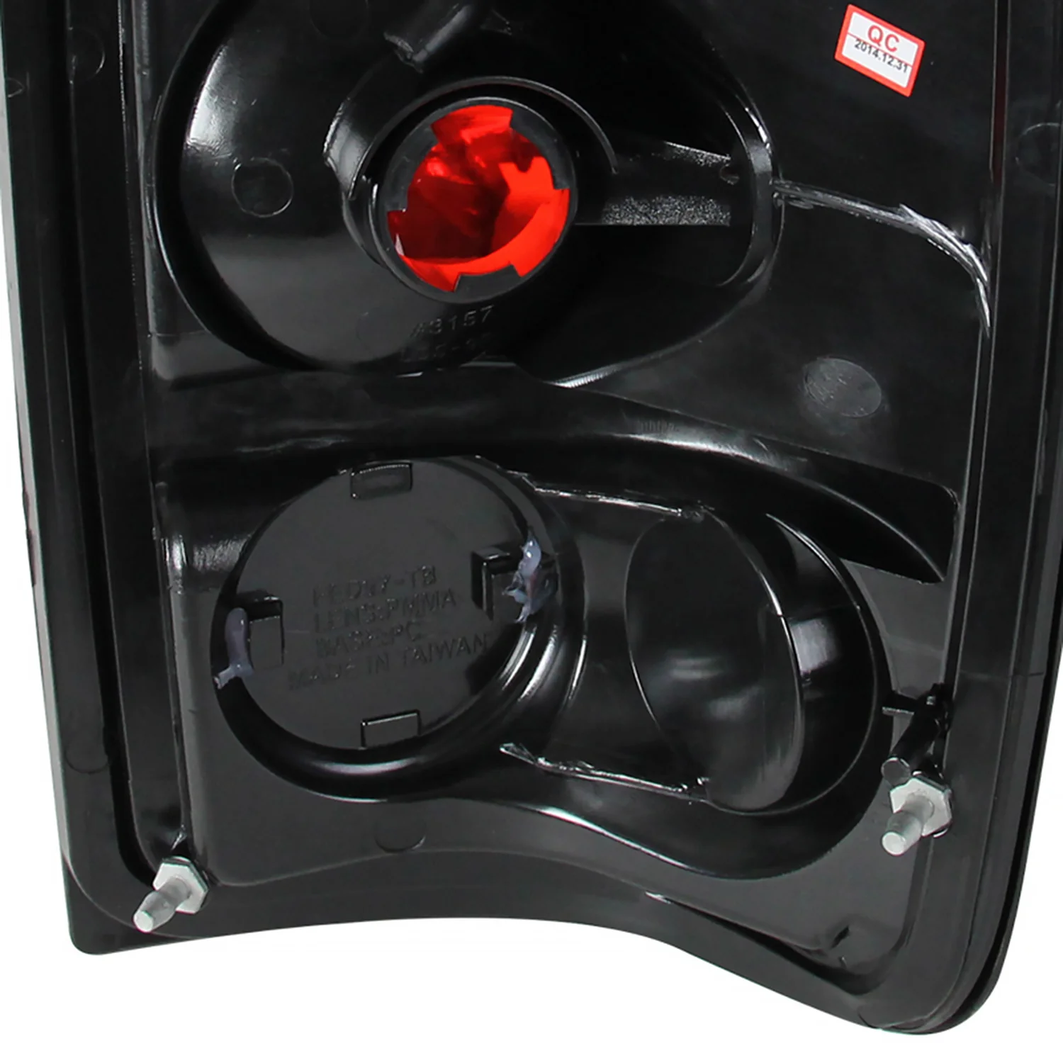 1997-2002 Ford Expedition Tail Lights Matte Black Housing/Clear Lens - Image 7
