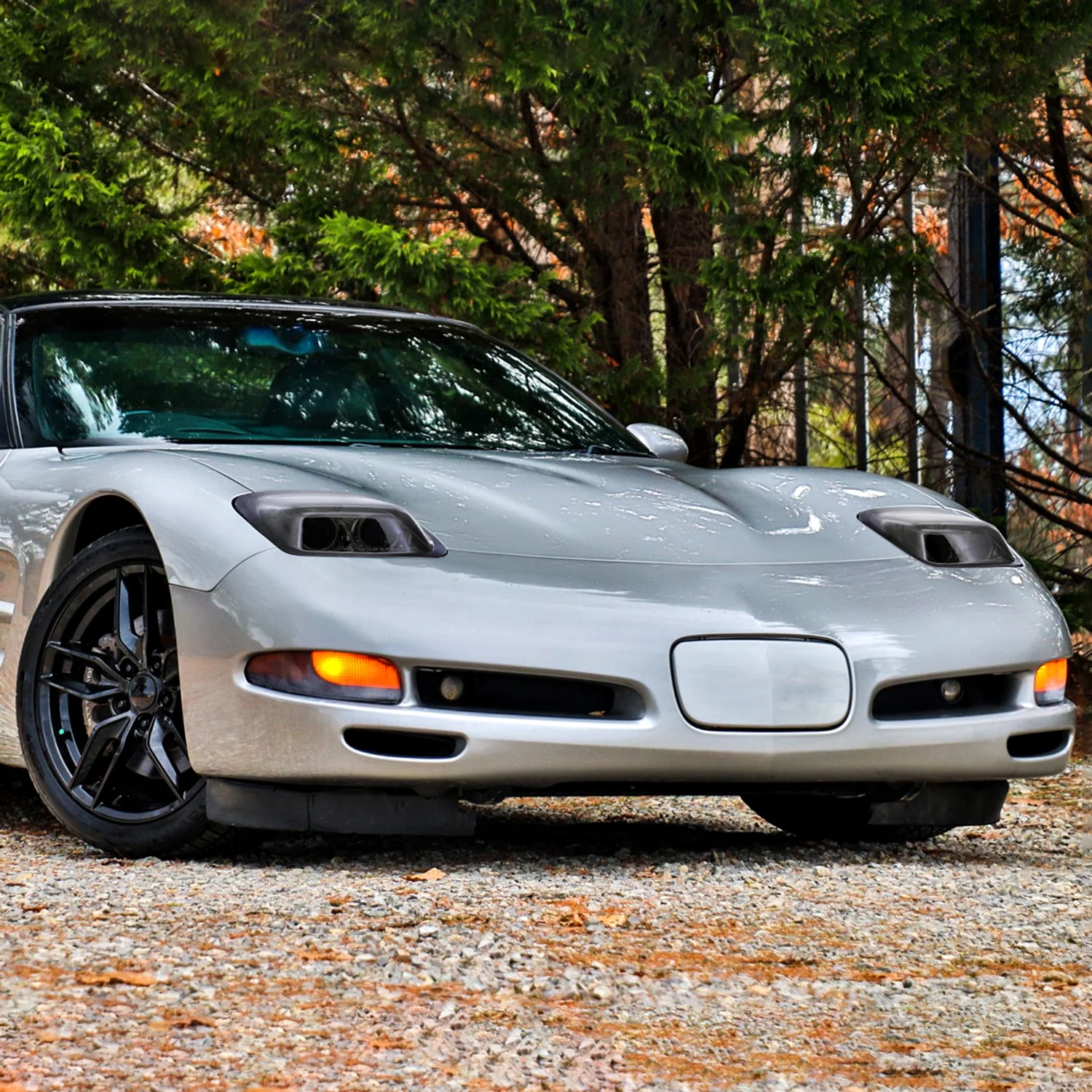 1997-2004 Chevy Corvette C5 H7 Projector Headlights Chrome/Smoke Lens - Image 10