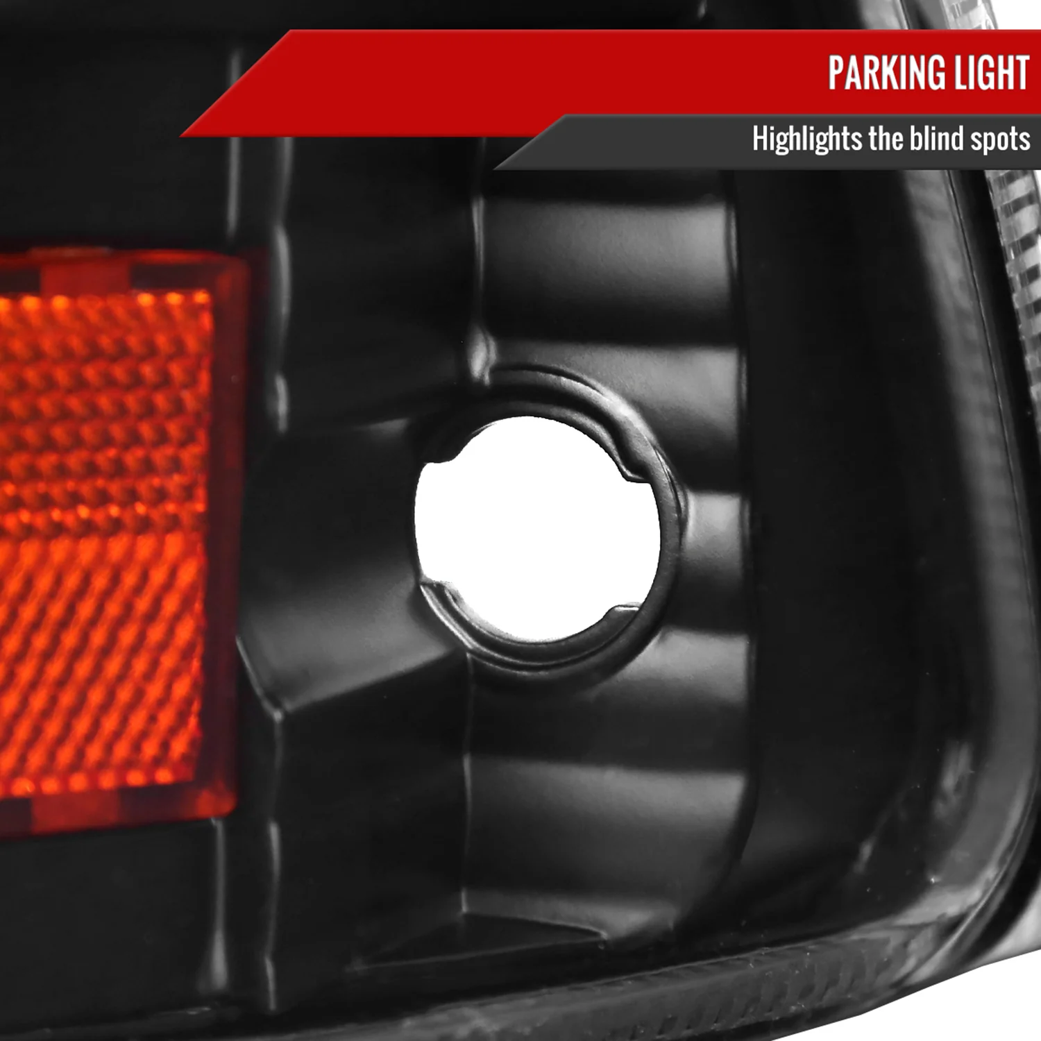 1997-2004 Dodge Dakota/ 1998-2003 Durango LED Factory Crystal Headlights Black - Image 6