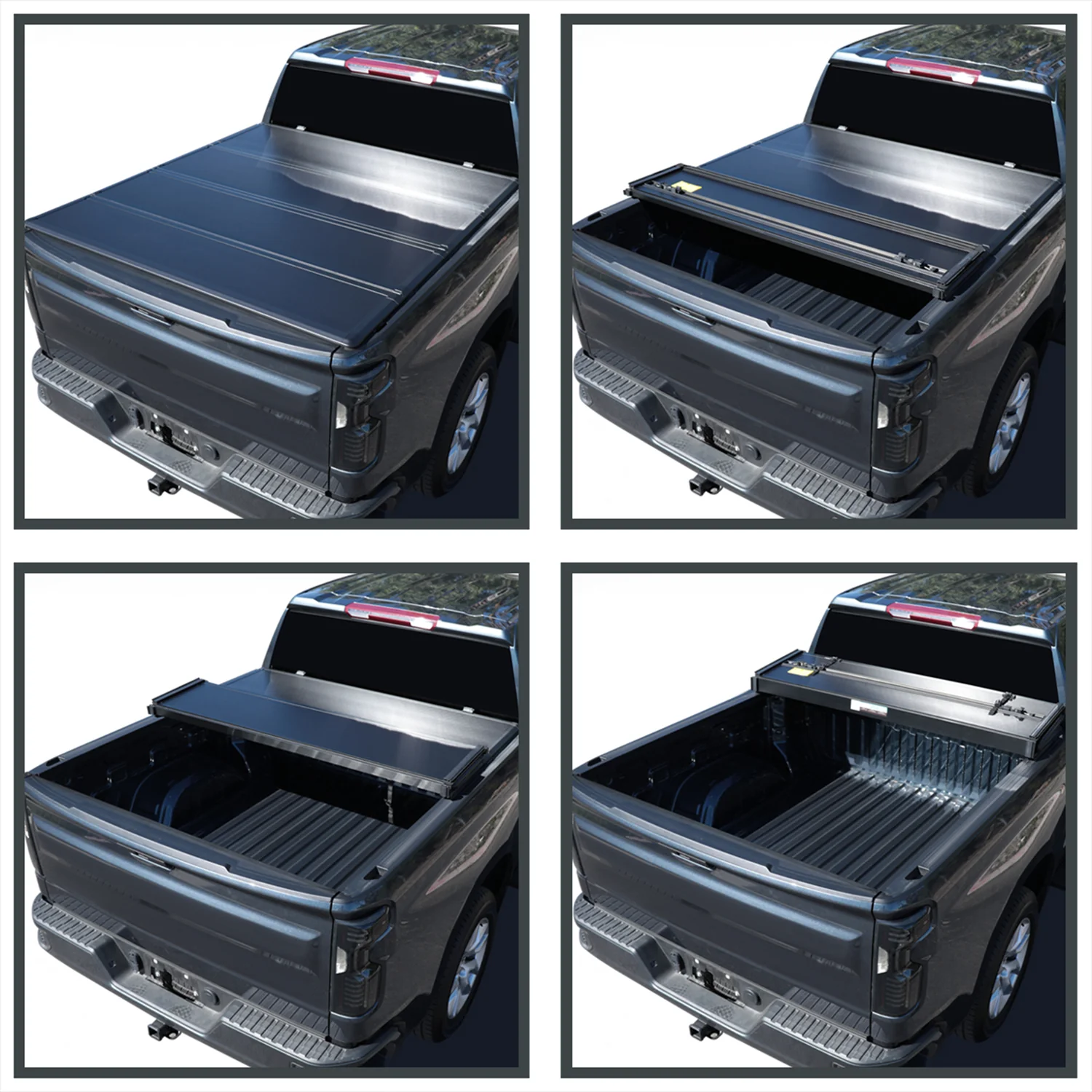 1997-2004 Dodge Dakota / Extended/Regular Cab 6.5' Hard Bed Tonneau Cover