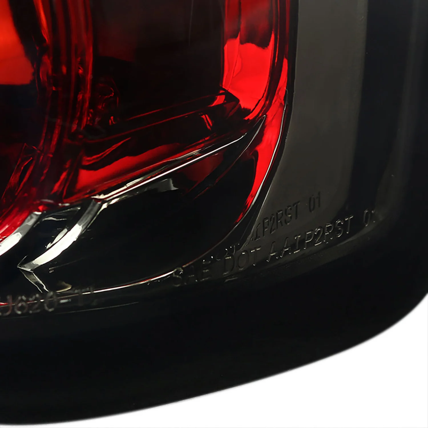 1997-2004 Dodge Dakota Tail Lights Chrome Housing/Smoke Lens - Image 4